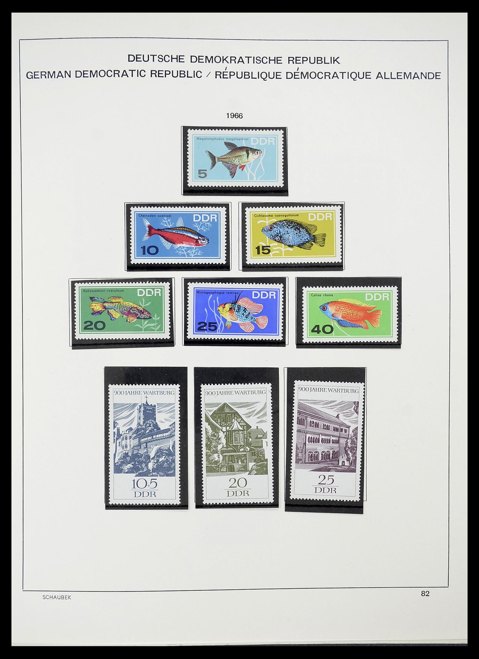 34602 091 - Postzegelverzameling 34602 DDR 1949-1971.