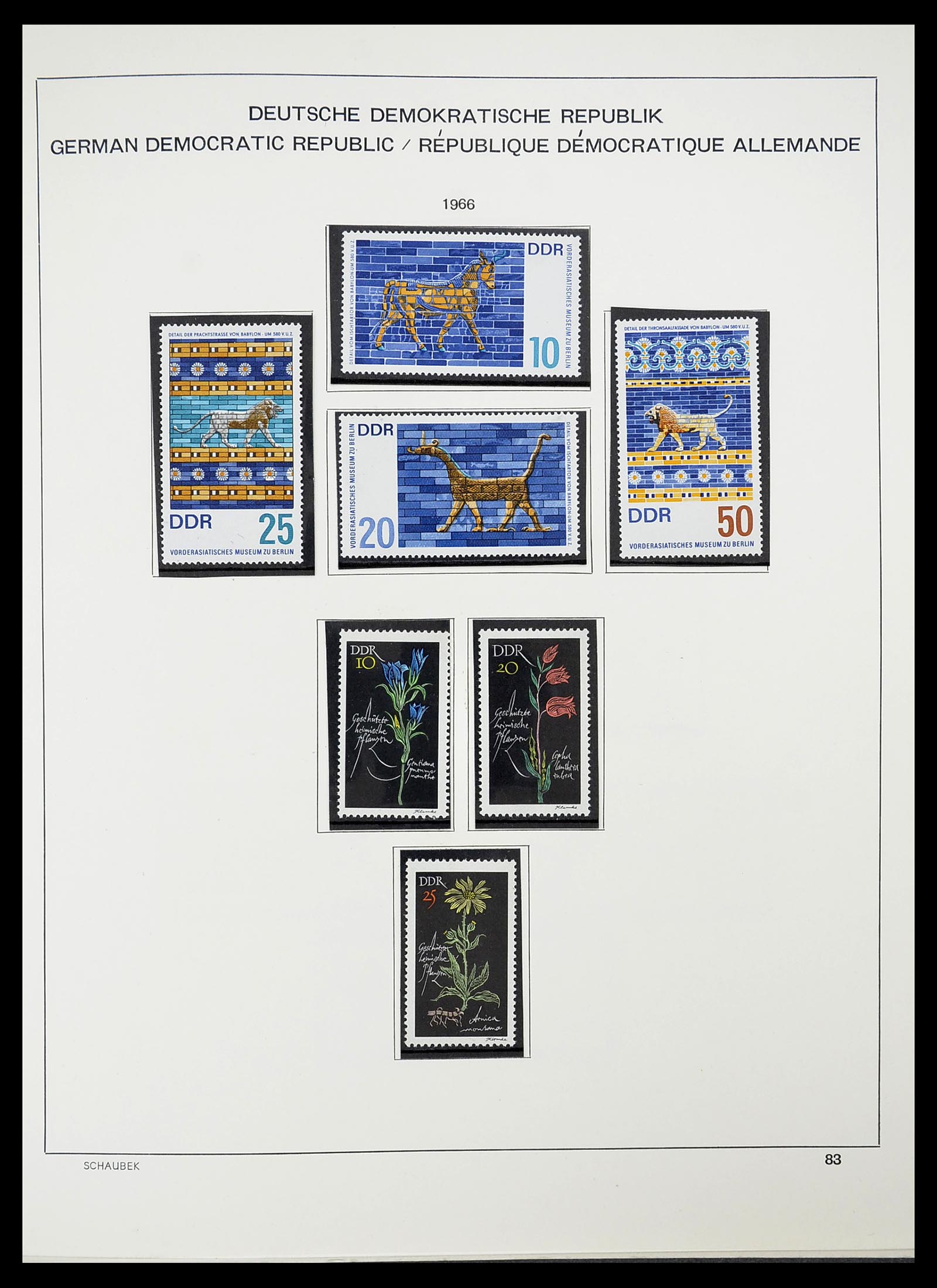 34602 092 - Postzegelverzameling 34602 DDR 1949-1971.