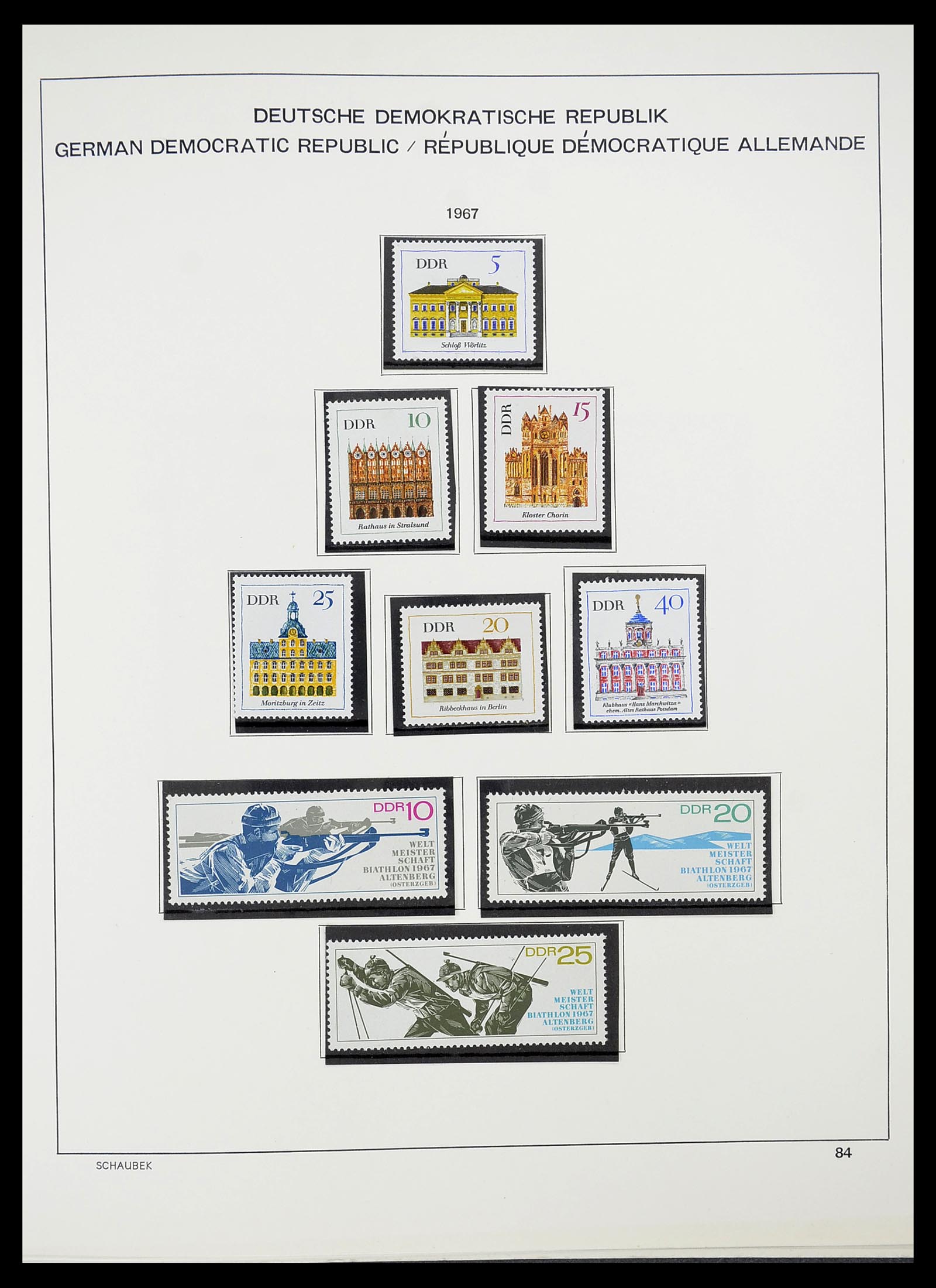 34602 093 - Postzegelverzameling 34602 DDR 1949-1971.