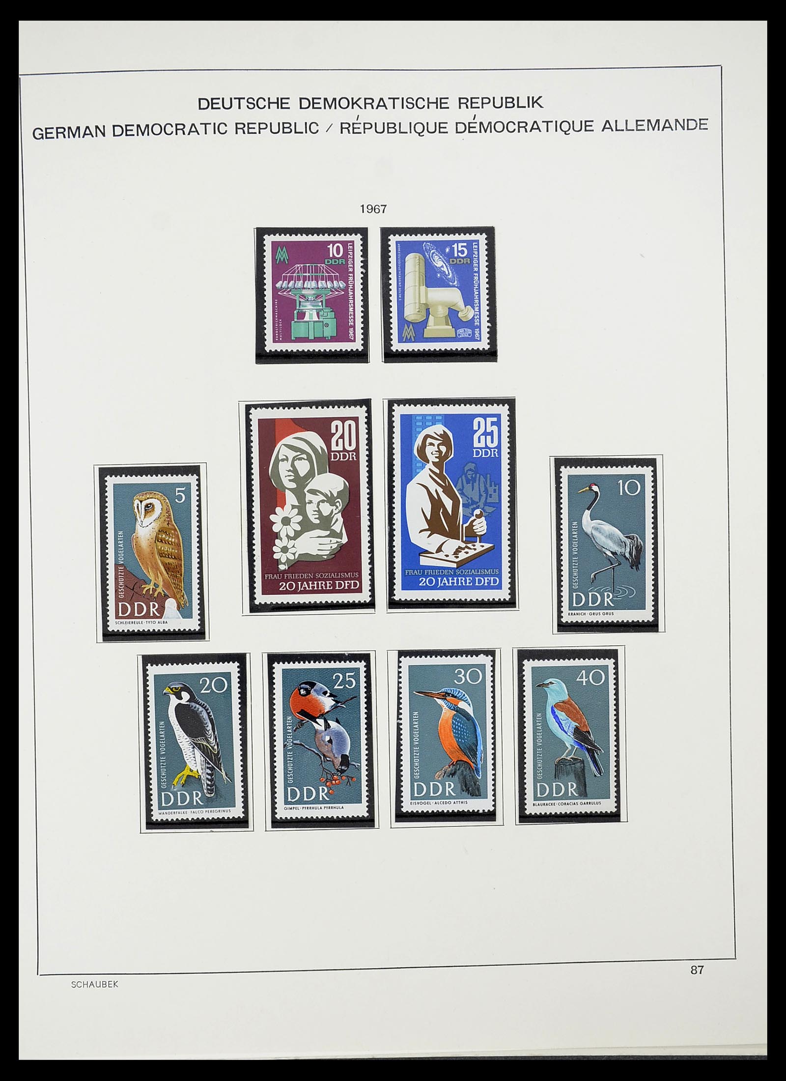 34602 097 - Postzegelverzameling 34602 DDR 1949-1971.