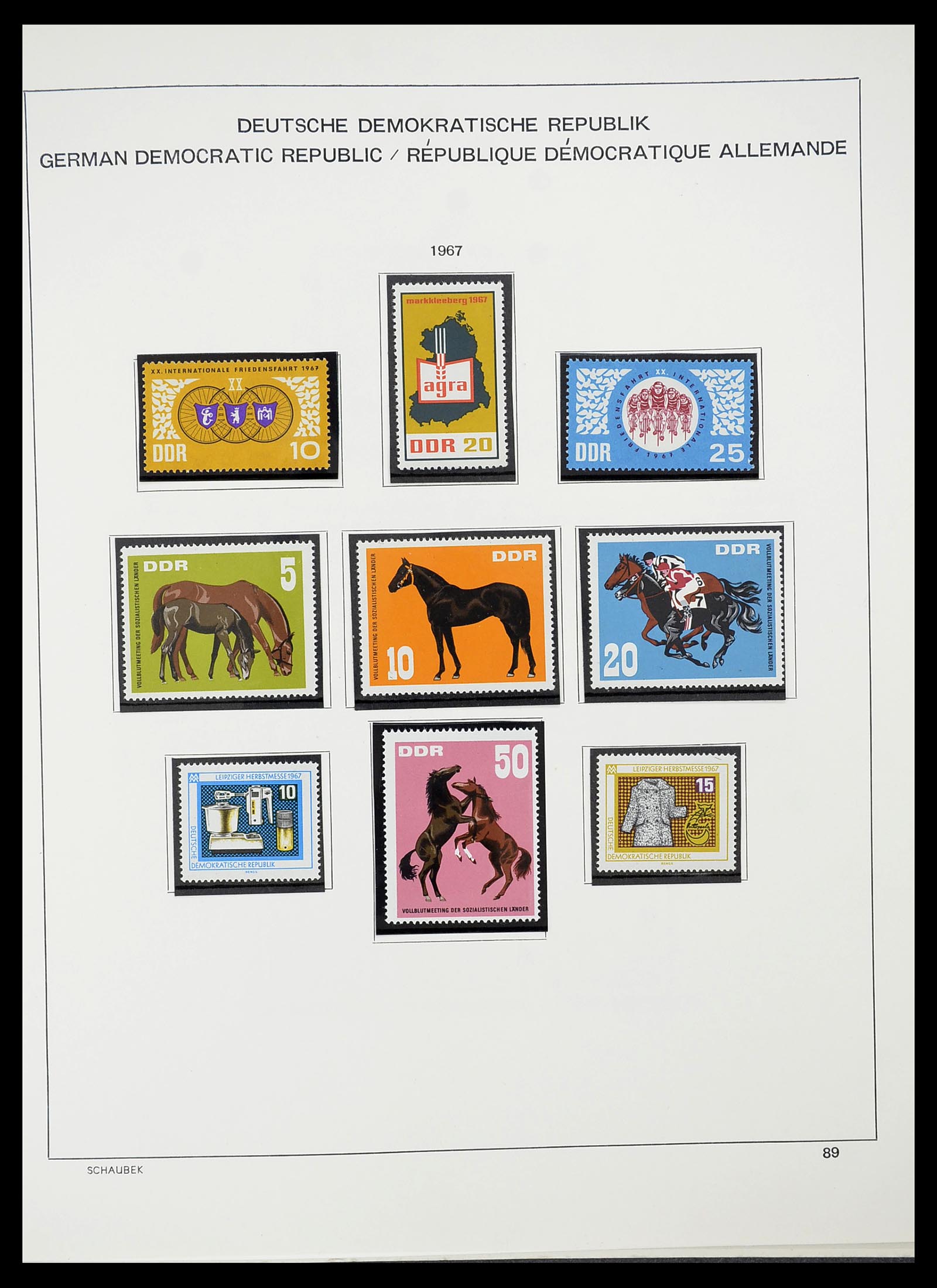 34602 100 - Postzegelverzameling 34602 DDR 1949-1971.