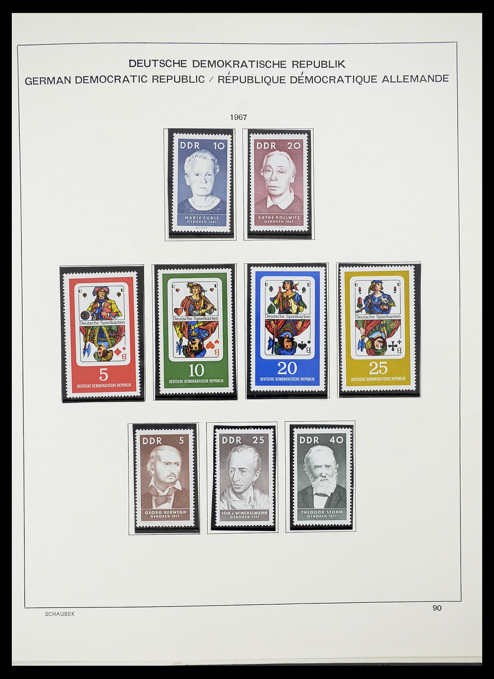 34602 101 - Postzegelverzameling 34602 DDR 1949-1971.