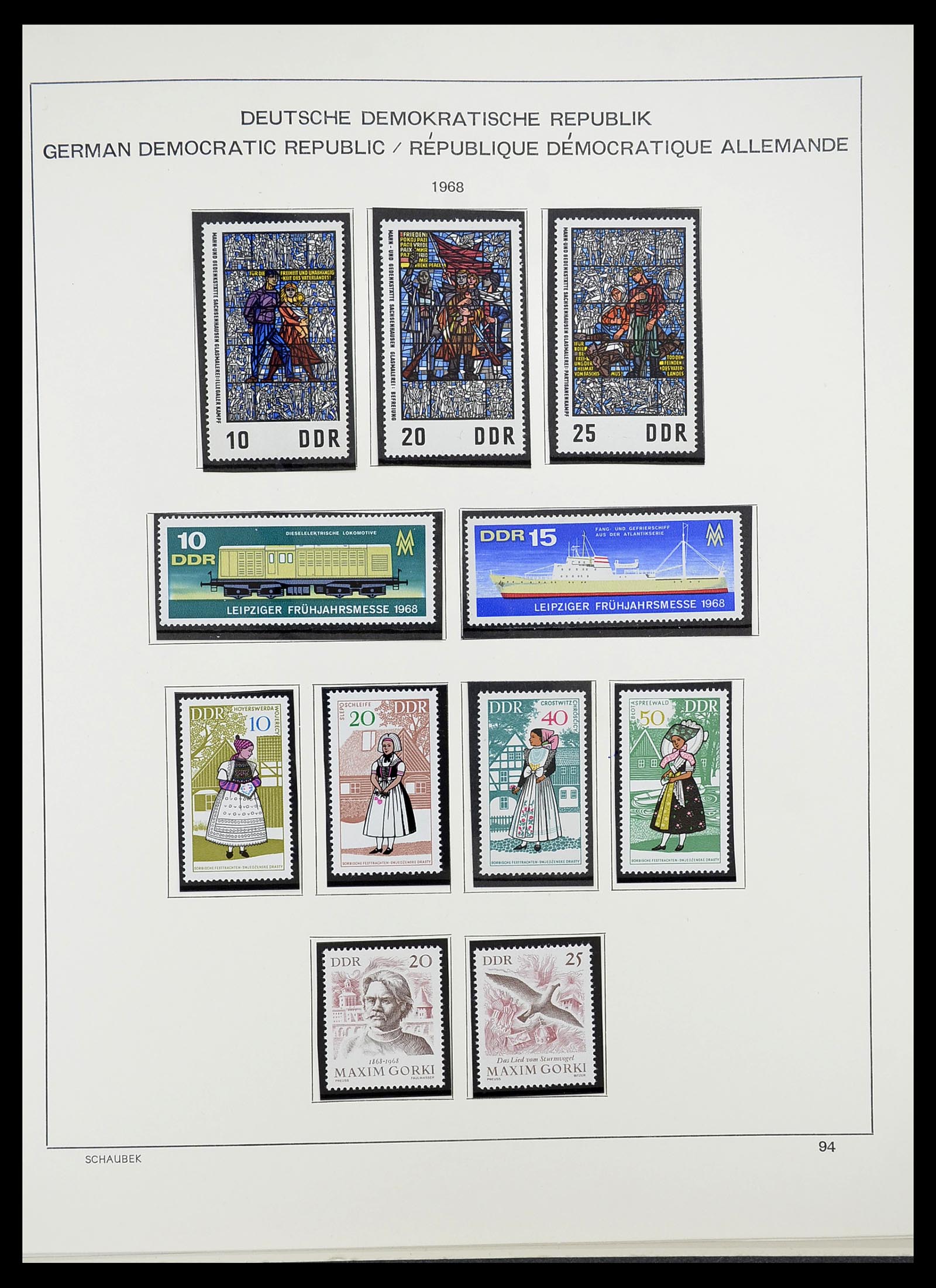34602 105 - Postzegelverzameling 34602 DDR 1949-1971.