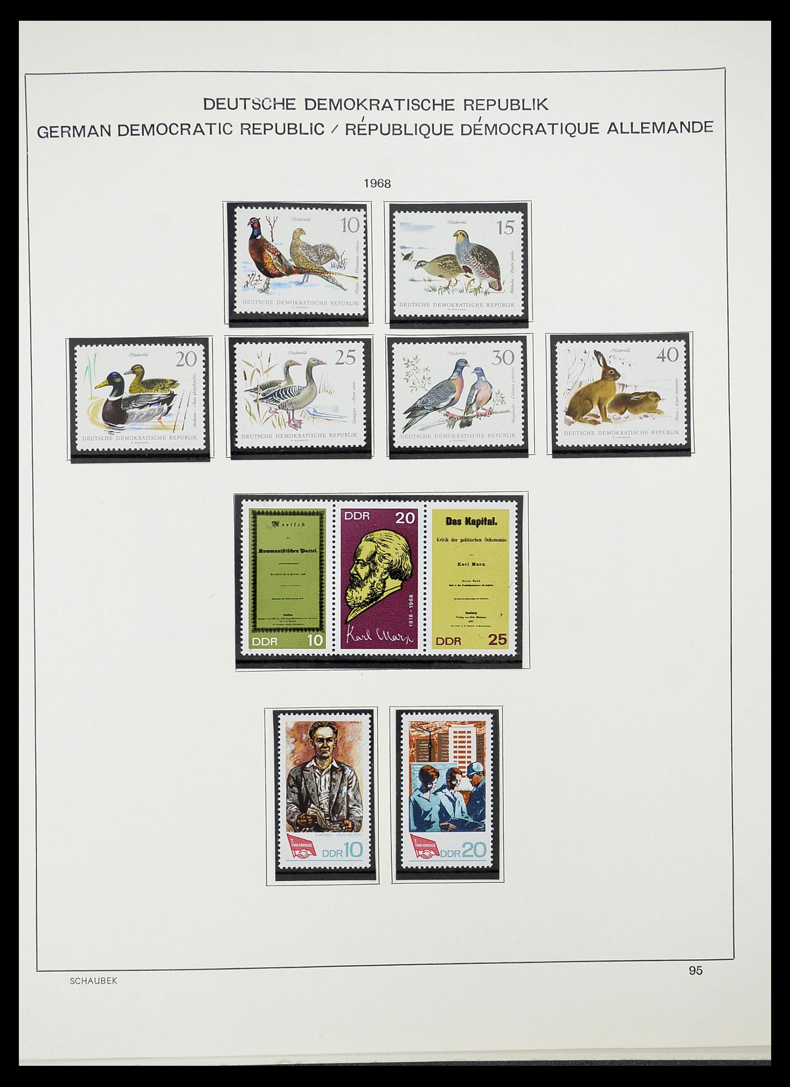 34602 106 - Postzegelverzameling 34602 DDR 1949-1971.