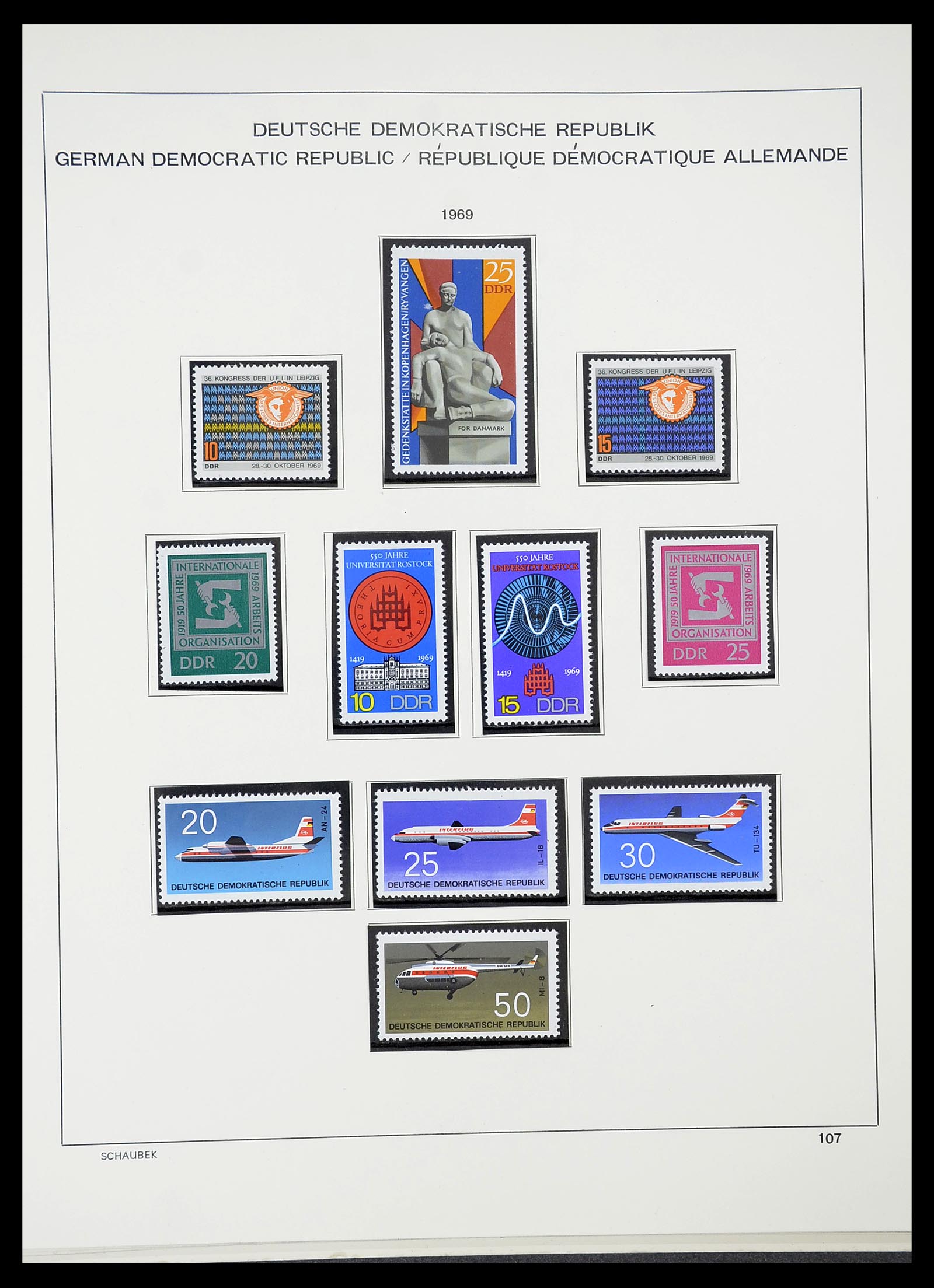 34602 124 - Postzegelverzameling 34602 DDR 1949-1971.