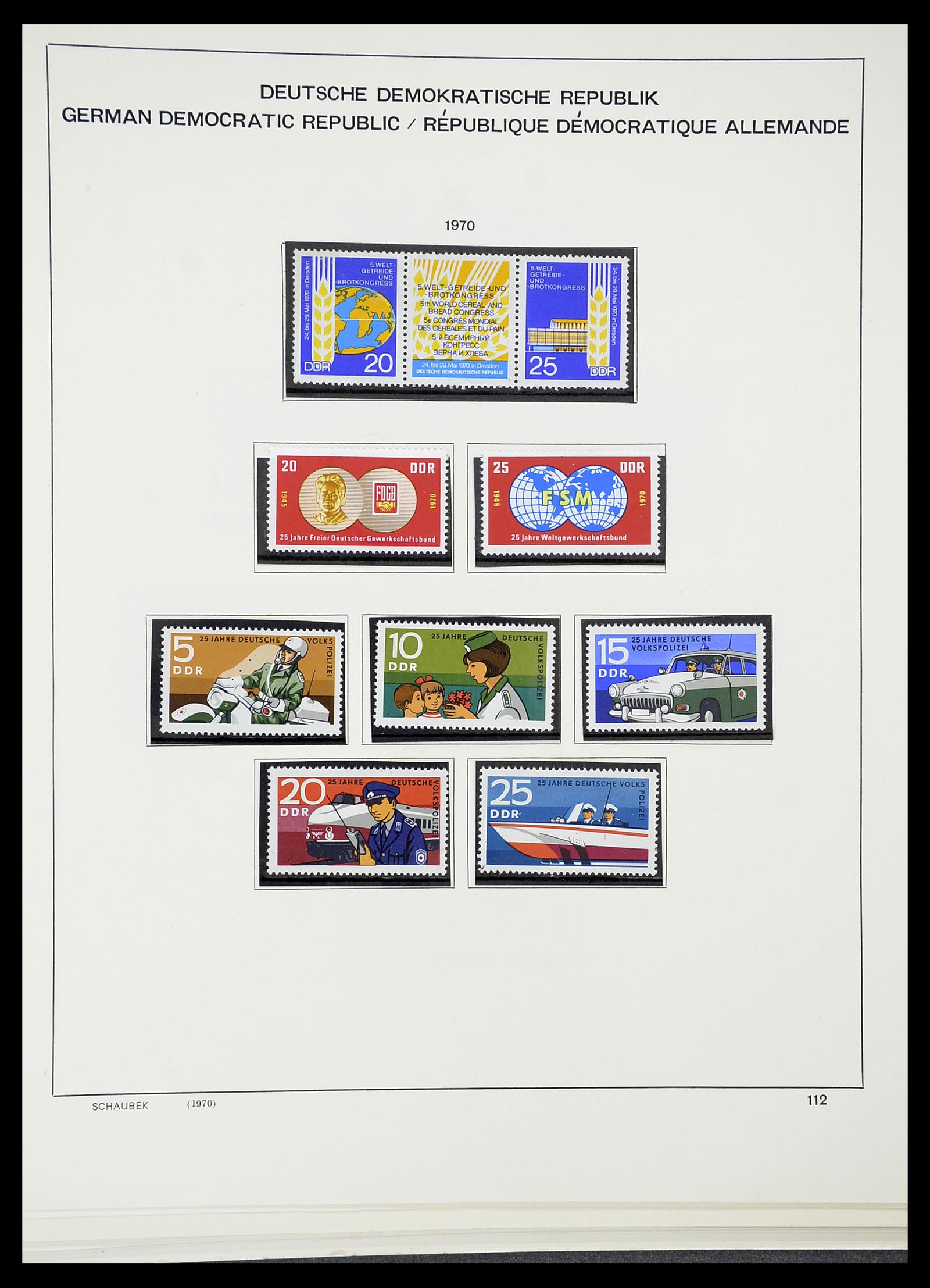 34602 132 - Postzegelverzameling 34602 DDR 1949-1971.