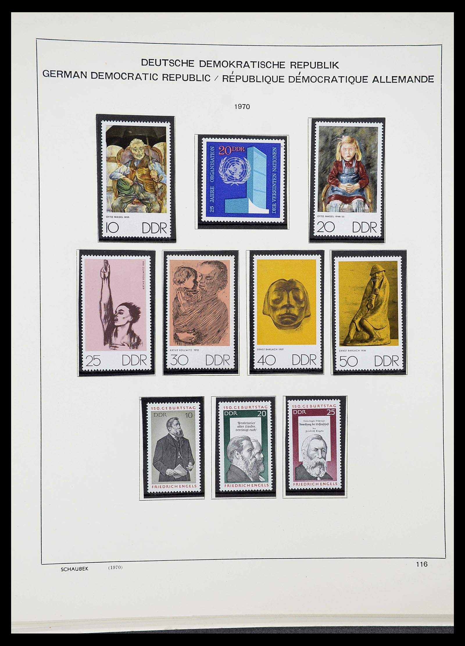 34602 137 - Postzegelverzameling 34602 DDR 1949-1971.