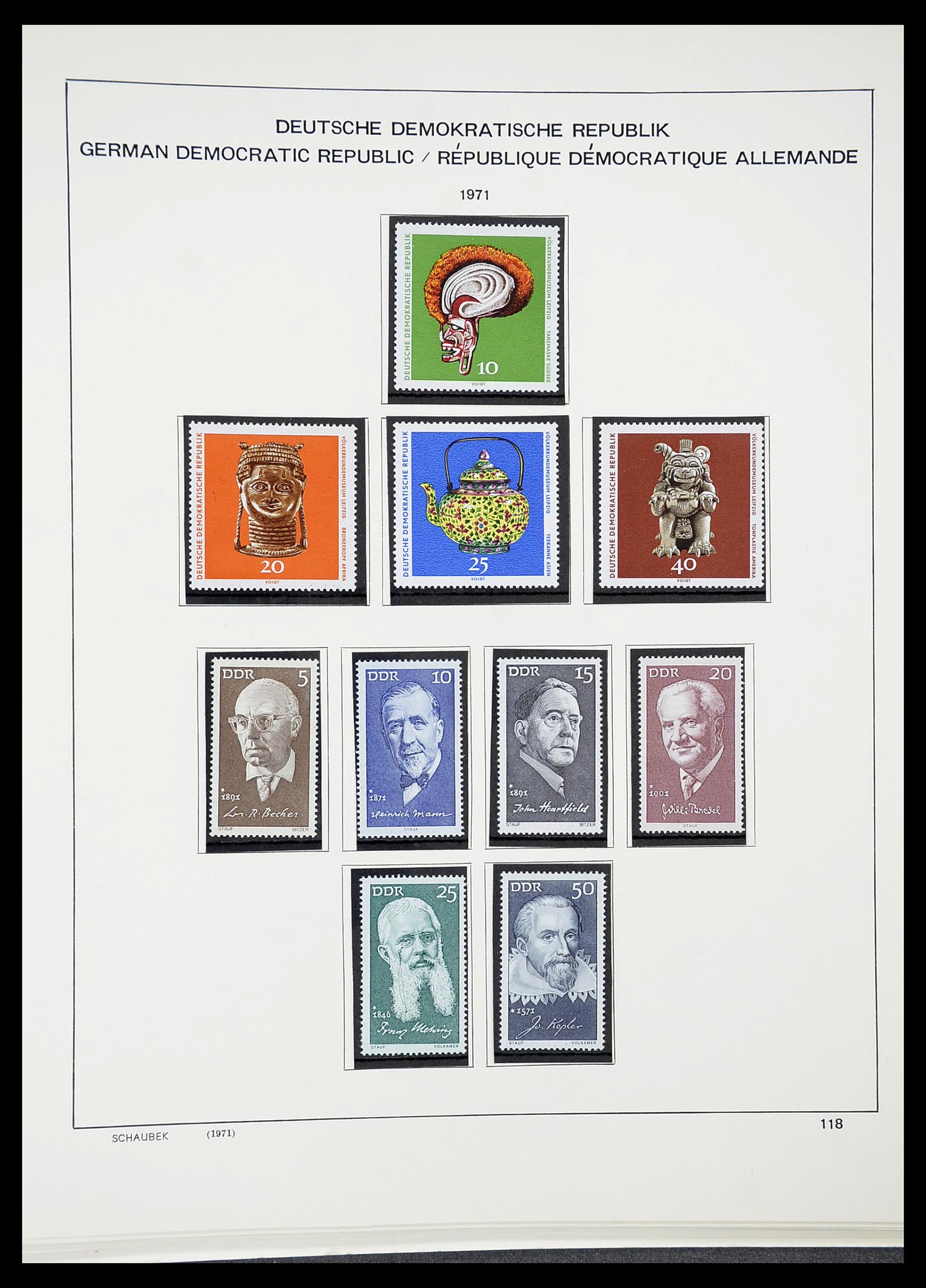 34602 140 - Postzegelverzameling 34602 DDR 1949-1971.
