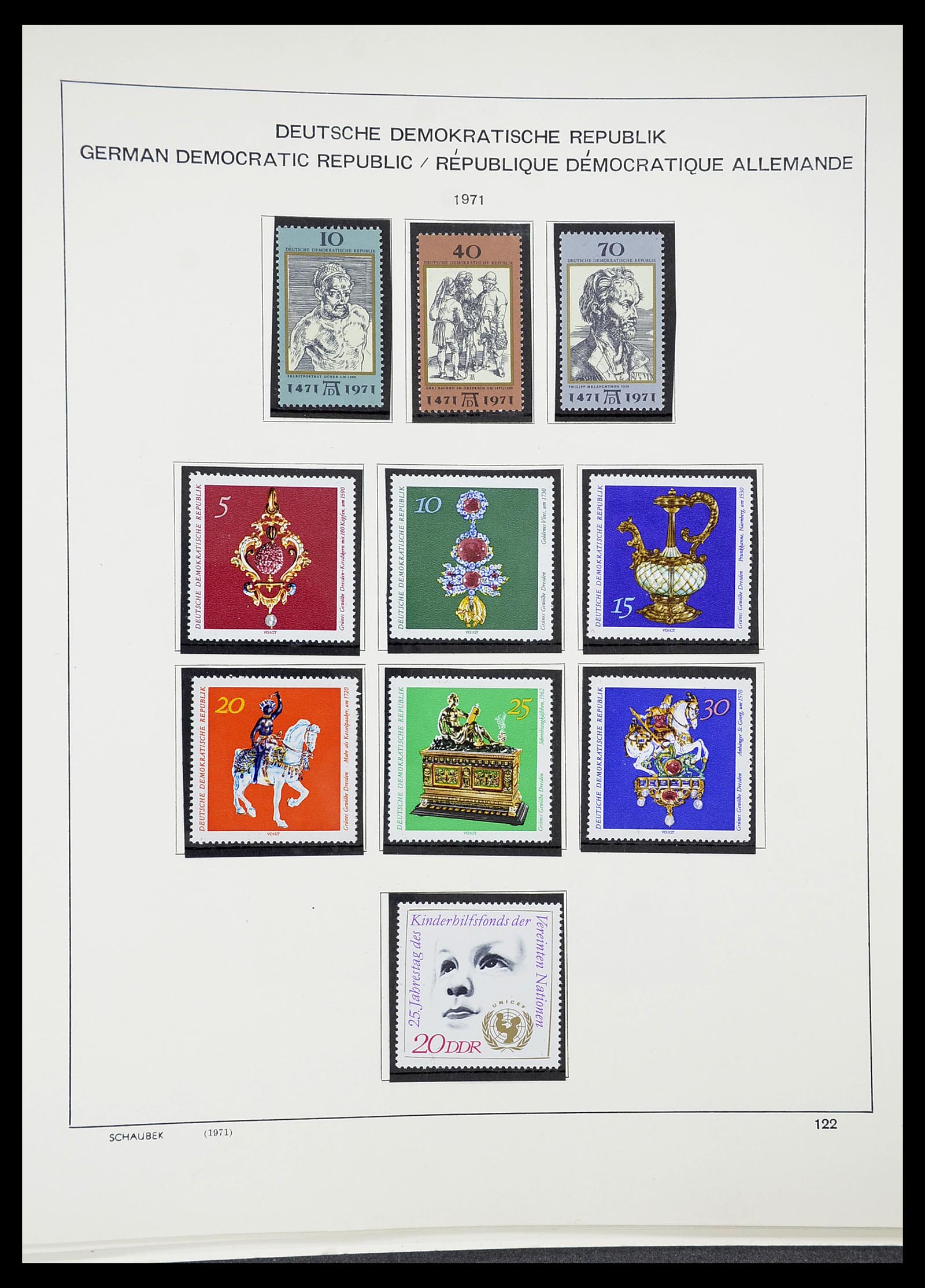 34602 144 - Postzegelverzameling 34602 DDR 1949-1971.