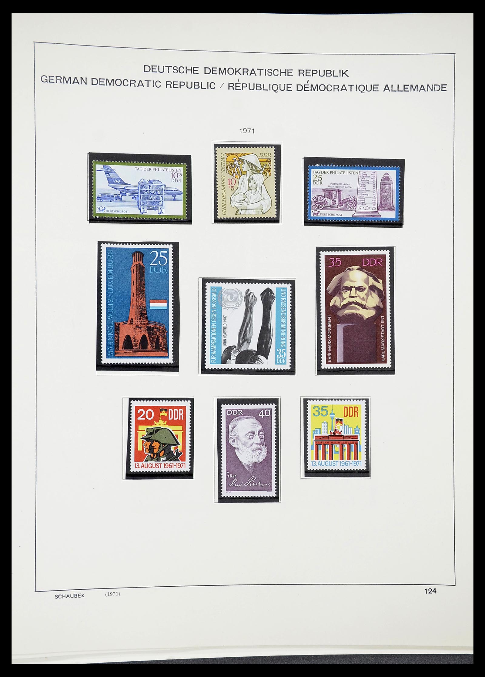 34602 146 - Postzegelverzameling 34602 DDR 1949-1971.