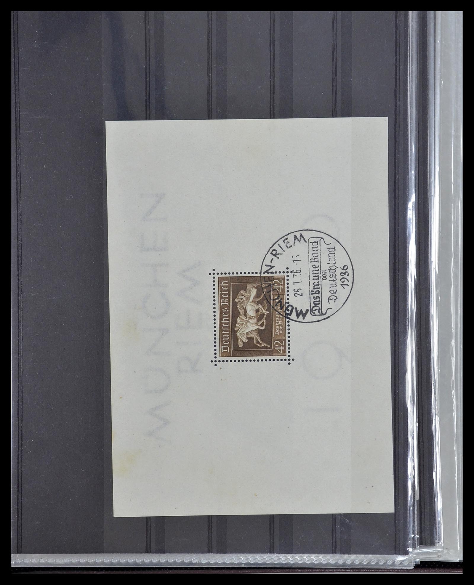 34603 005 - Postzegelverzameling 34603 Duitsland blokken 1930-1937.