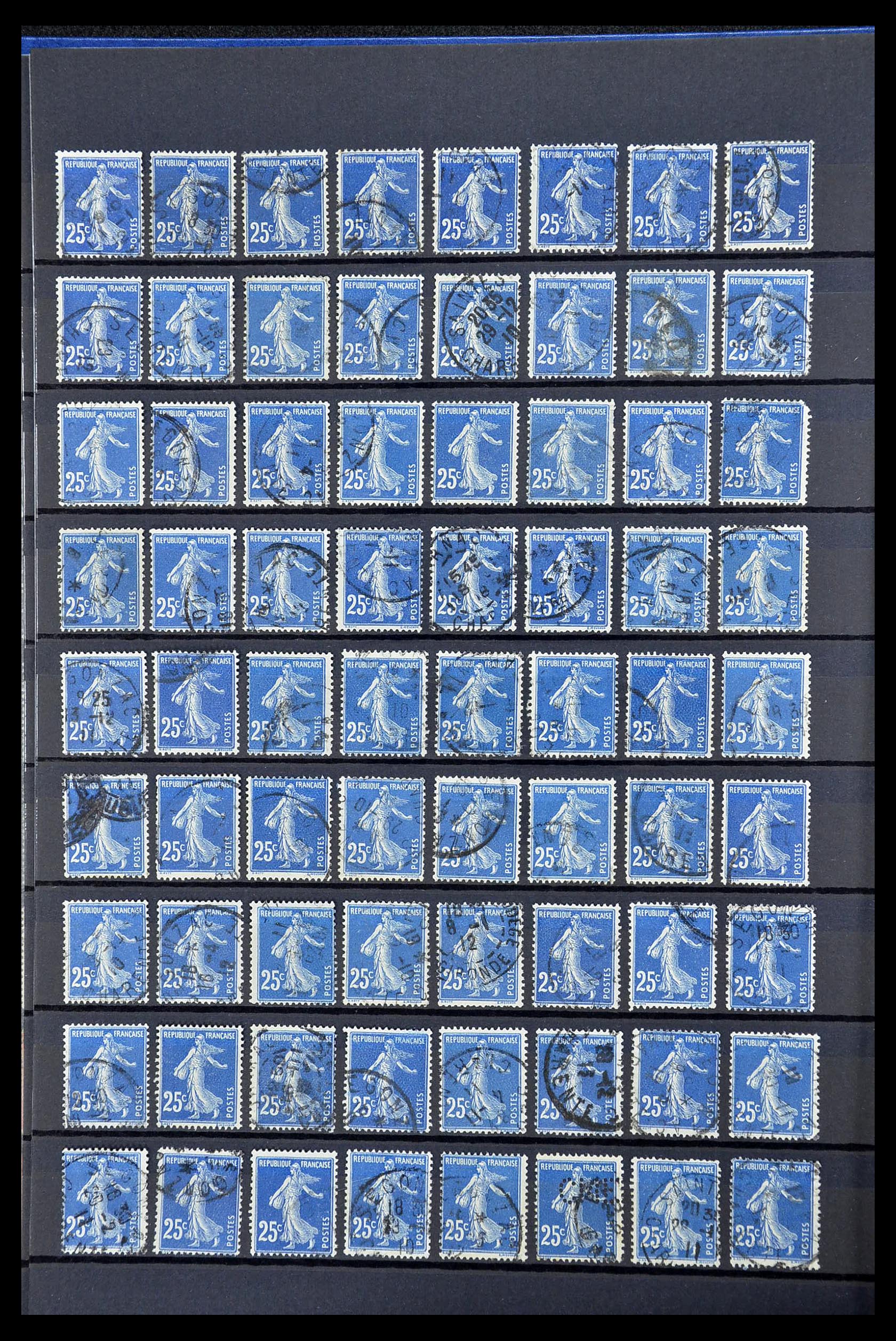 34604 031 - Postzegelverzameling 34604 Frankrijk 1853-1970.