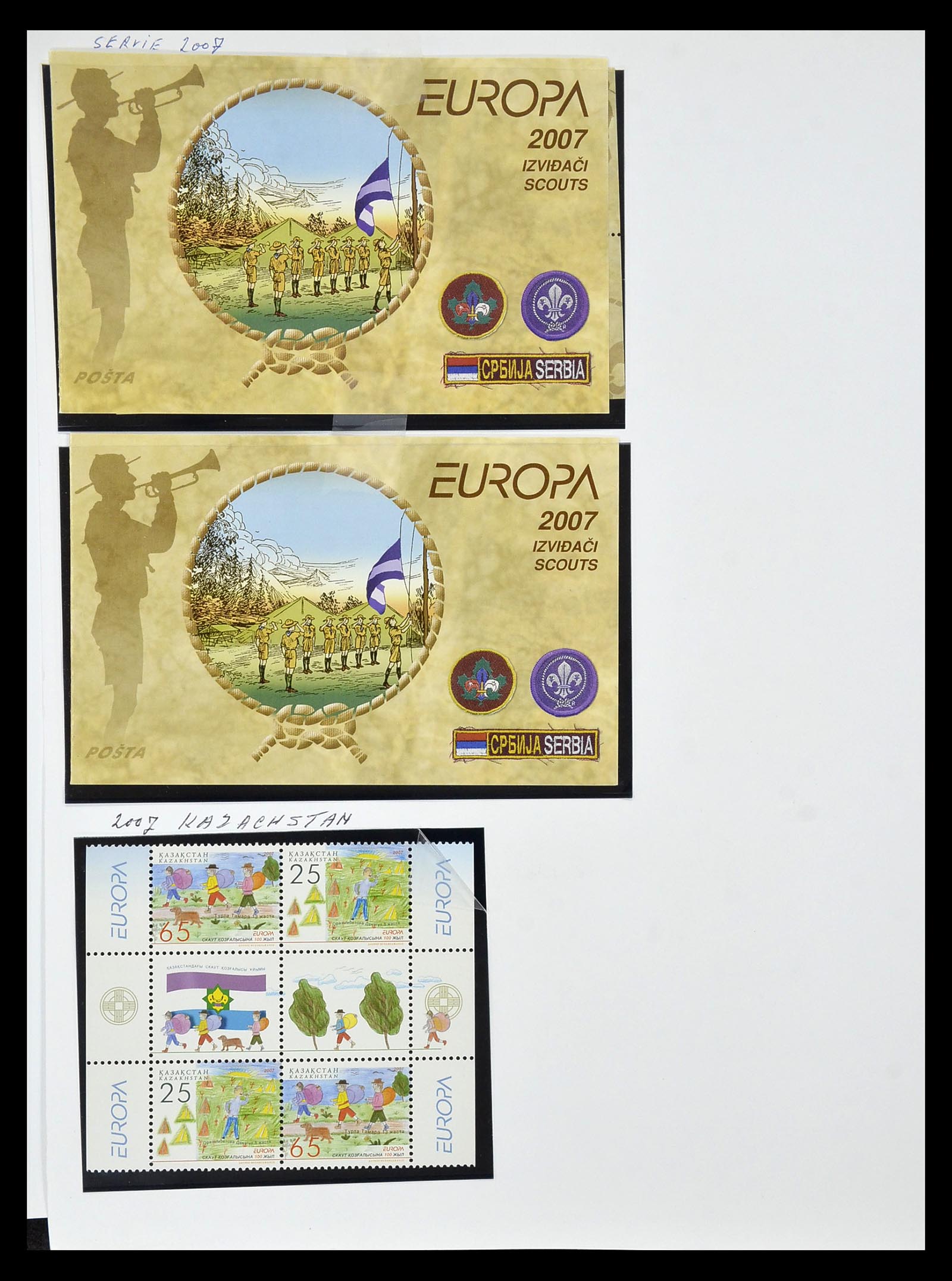 34605 016 - Postzegelverzameling 34605 Europa CEPT 1949-2010.