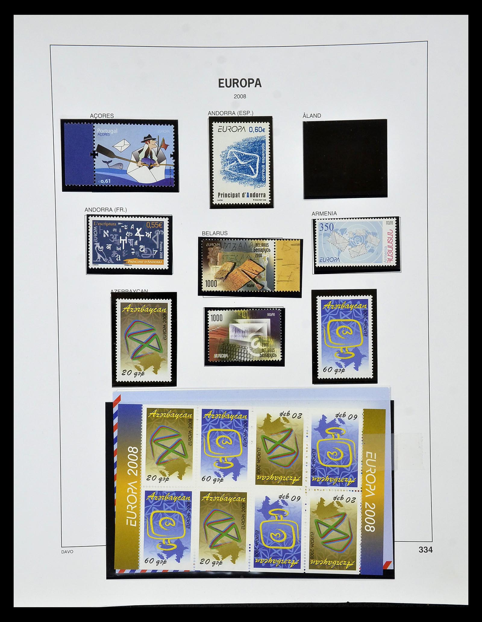 34605 022 - Stamp Collection 34605 Europa CEPT 1949-2010.