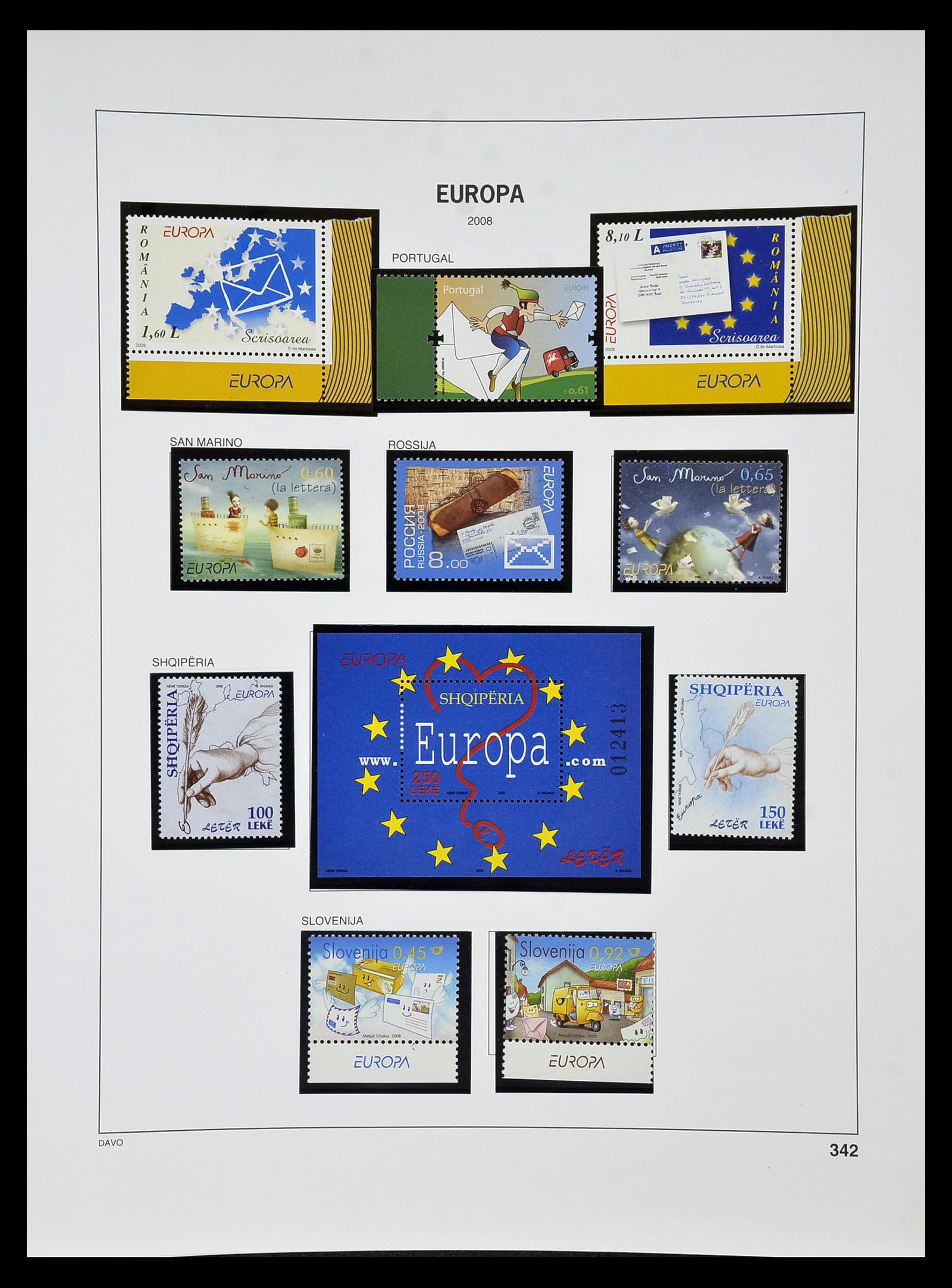 34605 036 - Stamp Collection 34605 Europa CEPT 1949-2010.