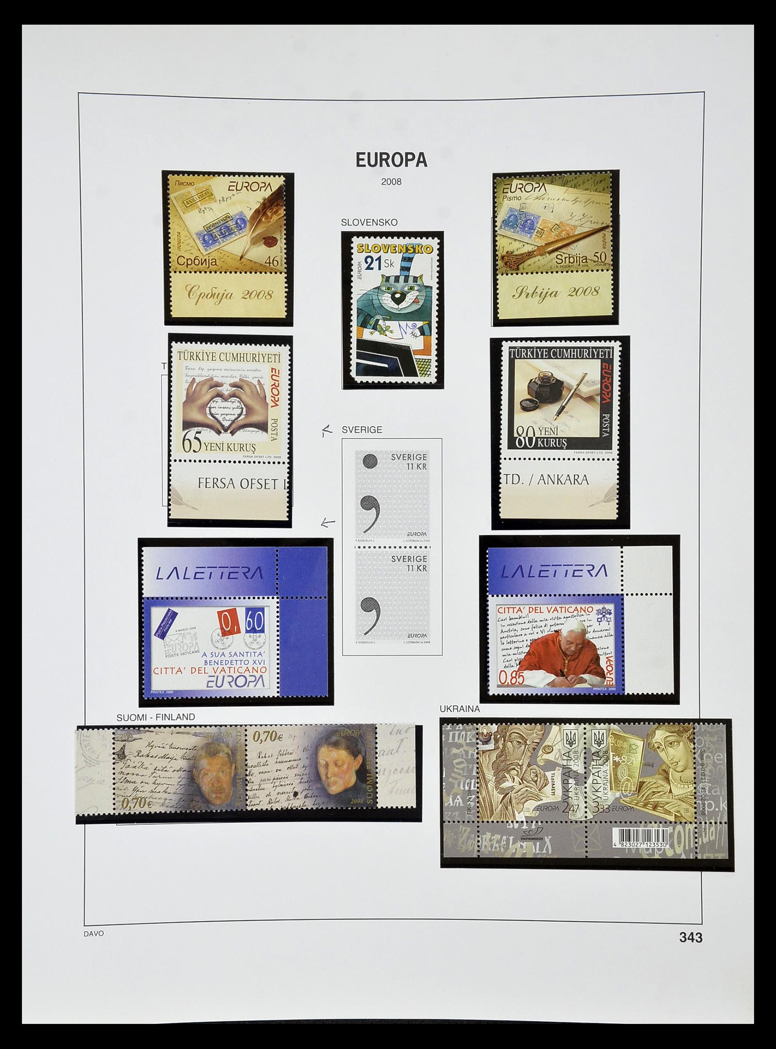 34605 037 - Stamp Collection 34605 Europa CEPT 1949-2010.