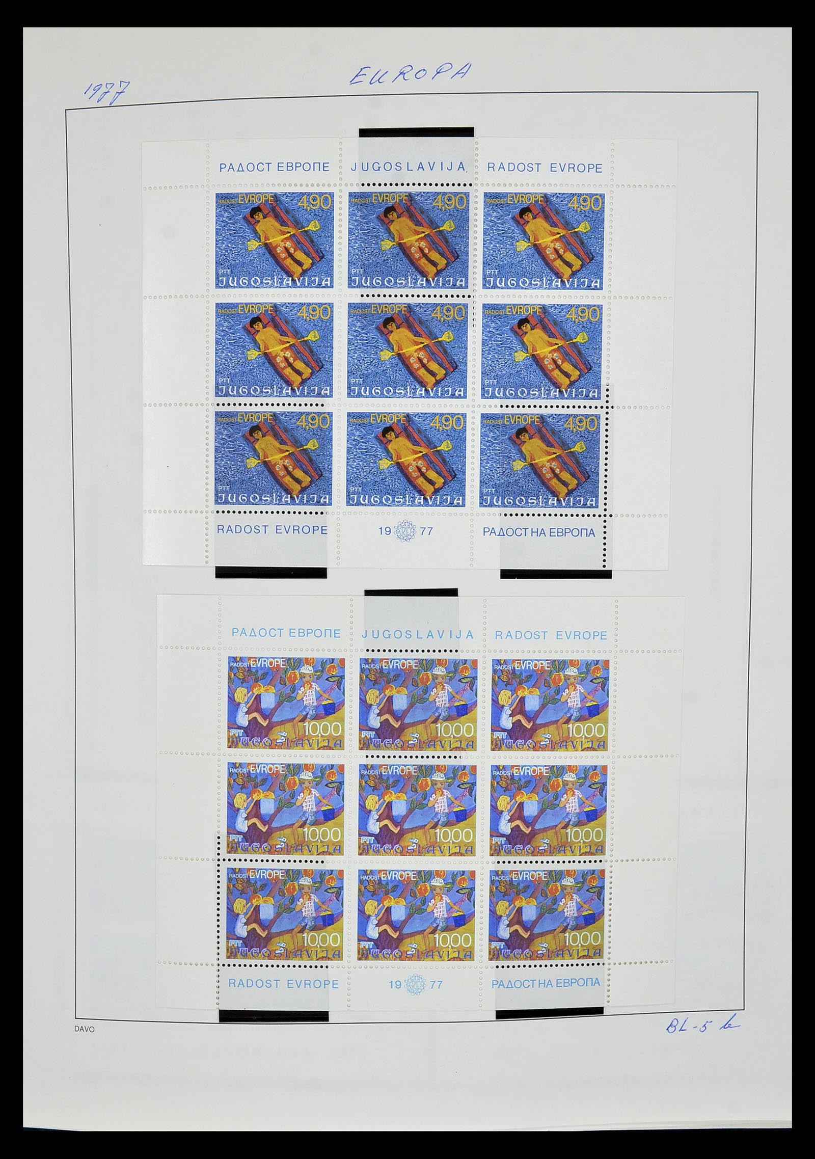 34605 051 - Stamp Collection 34605 Europa CEPT 1949-2010.
