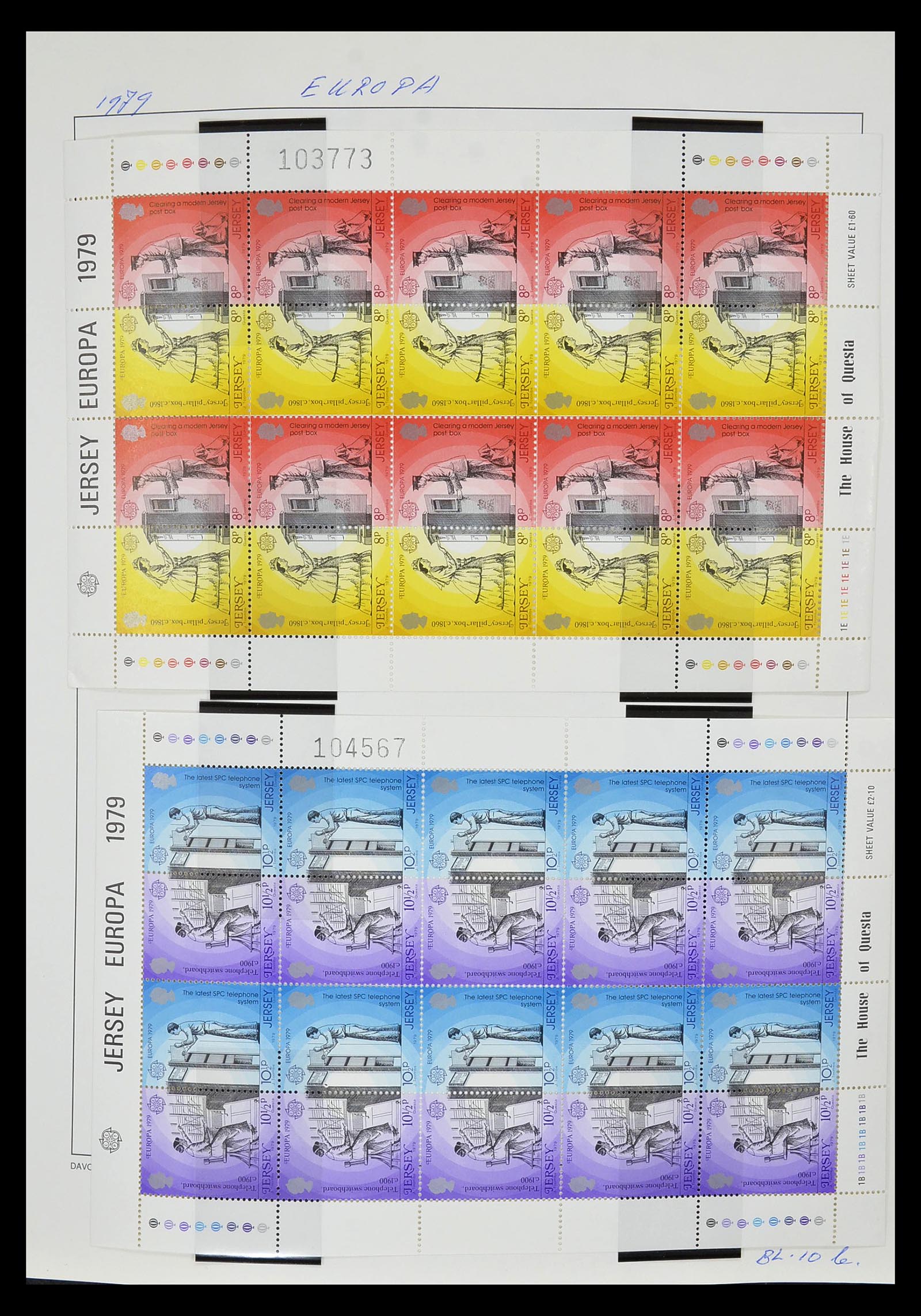 34605 059 - Stamp Collection 34605 Europa CEPT 1949-2010.