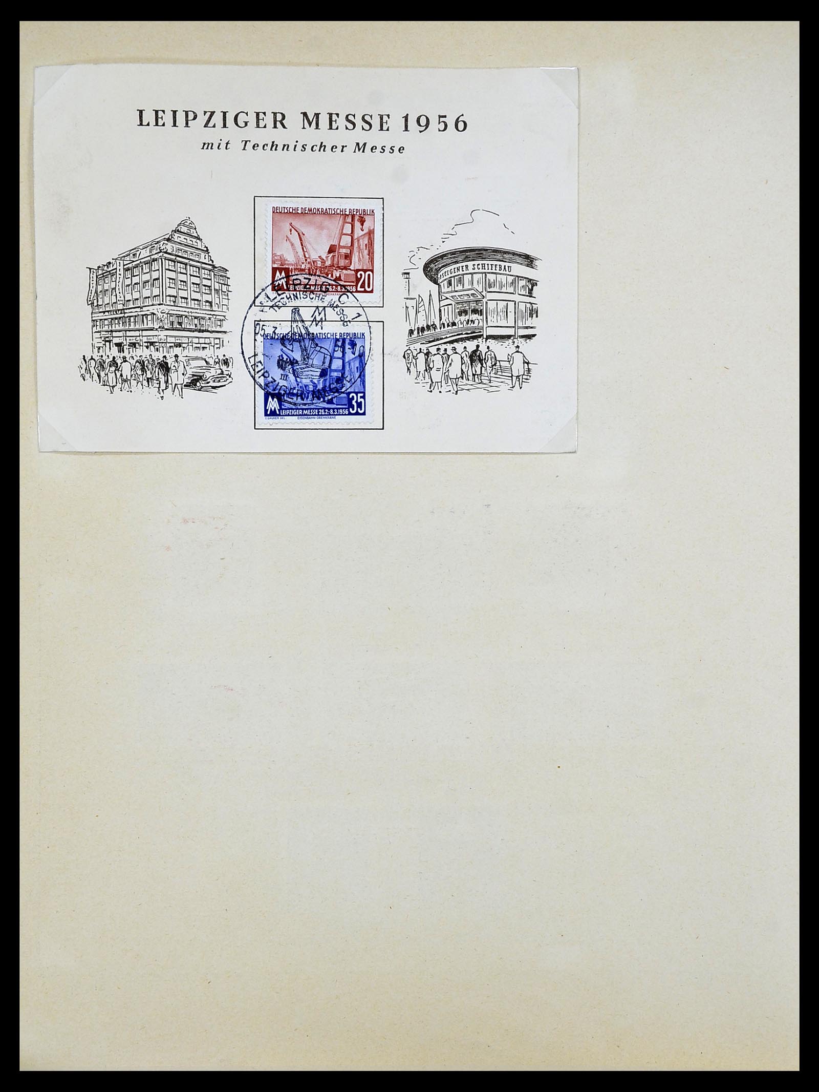 34608 019 - Postzegelverzameling 34608 Sovjet Zone en DDR 1945-1972.