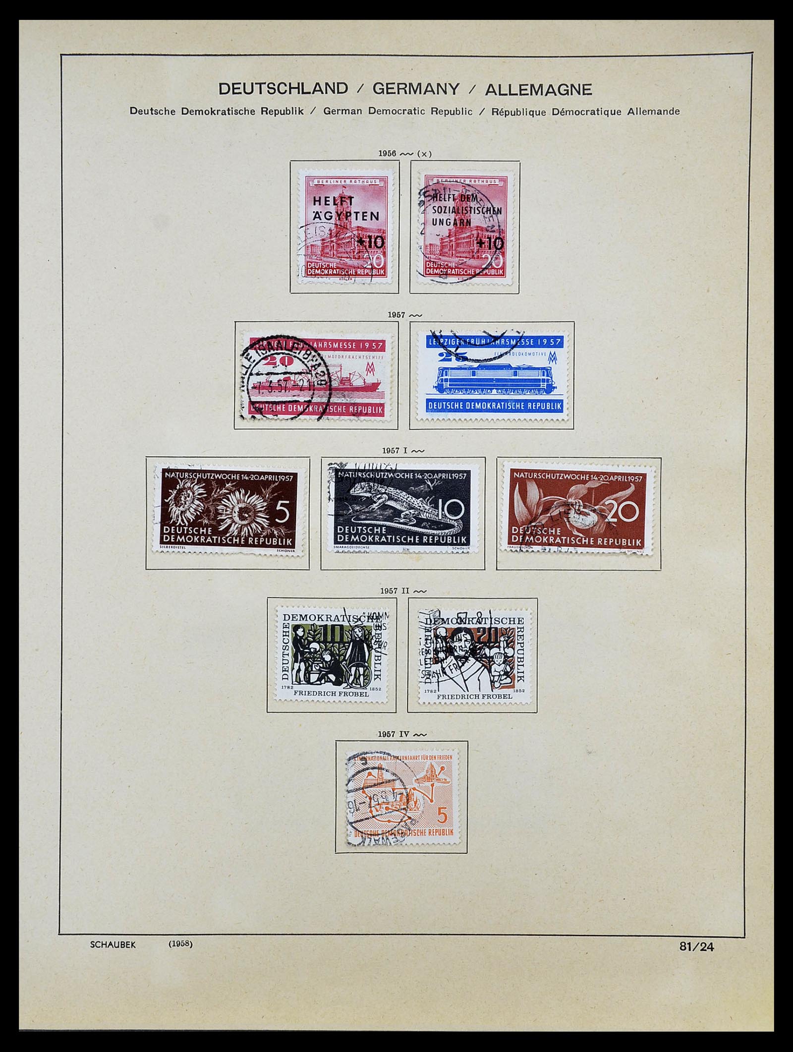 34608 023 - Postzegelverzameling 34608 Sovjet Zone en DDR 1945-1972.