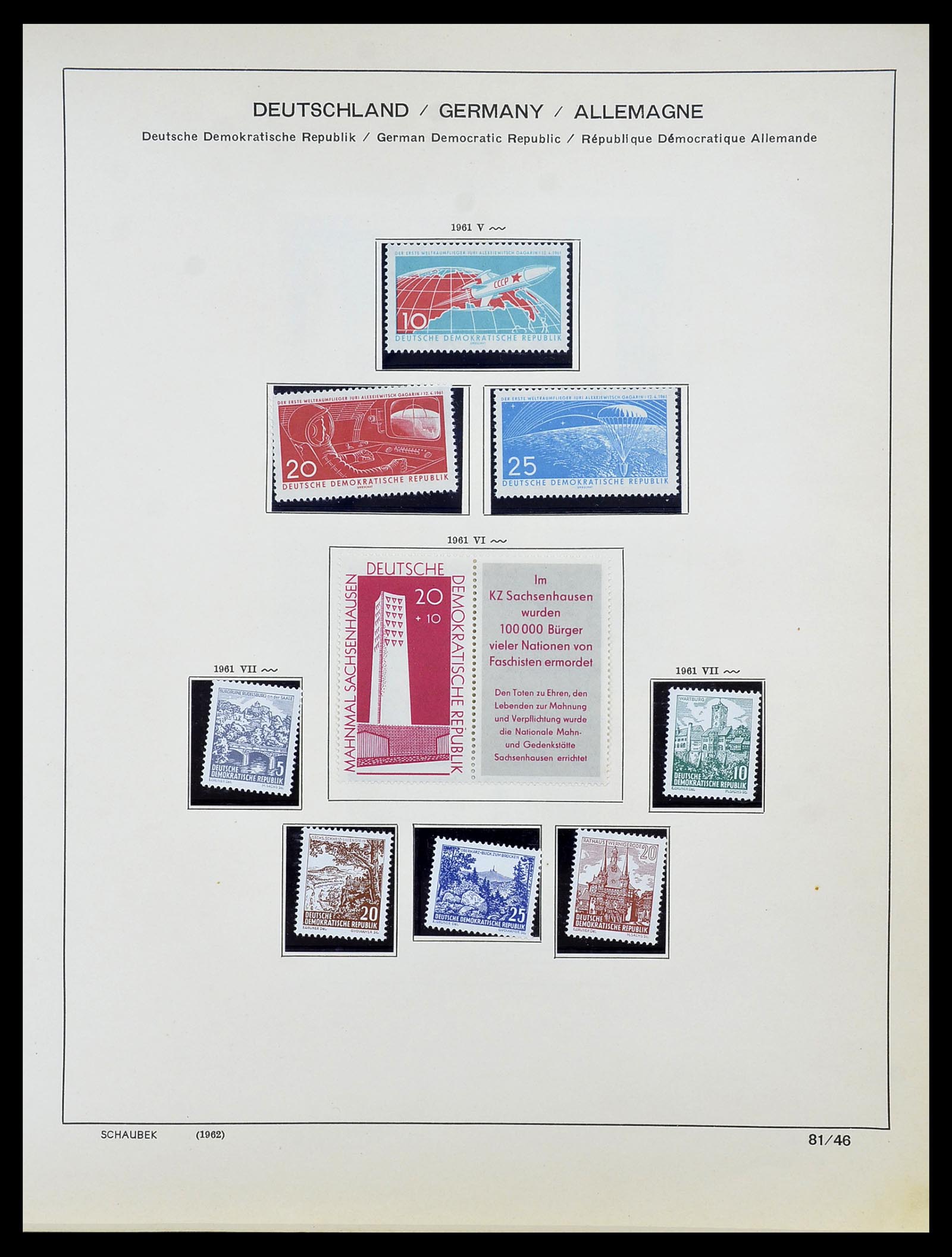 34608 048 - Postzegelverzameling 34608 Sovjet Zone en DDR 1945-1972.