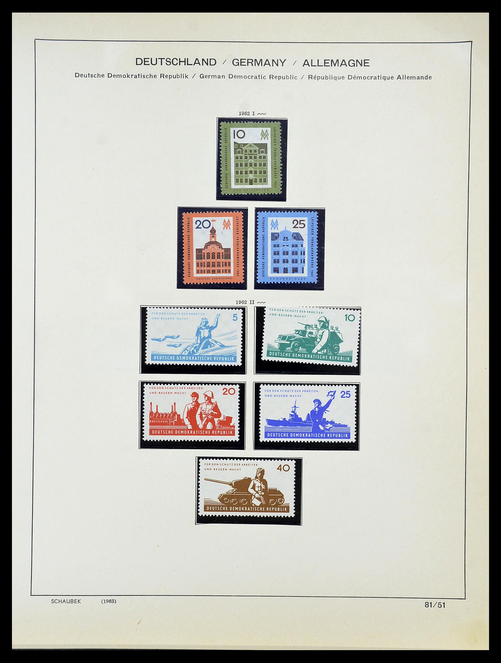 34608 054 - Postzegelverzameling 34608 Sovjet Zone en DDR 1945-1972.