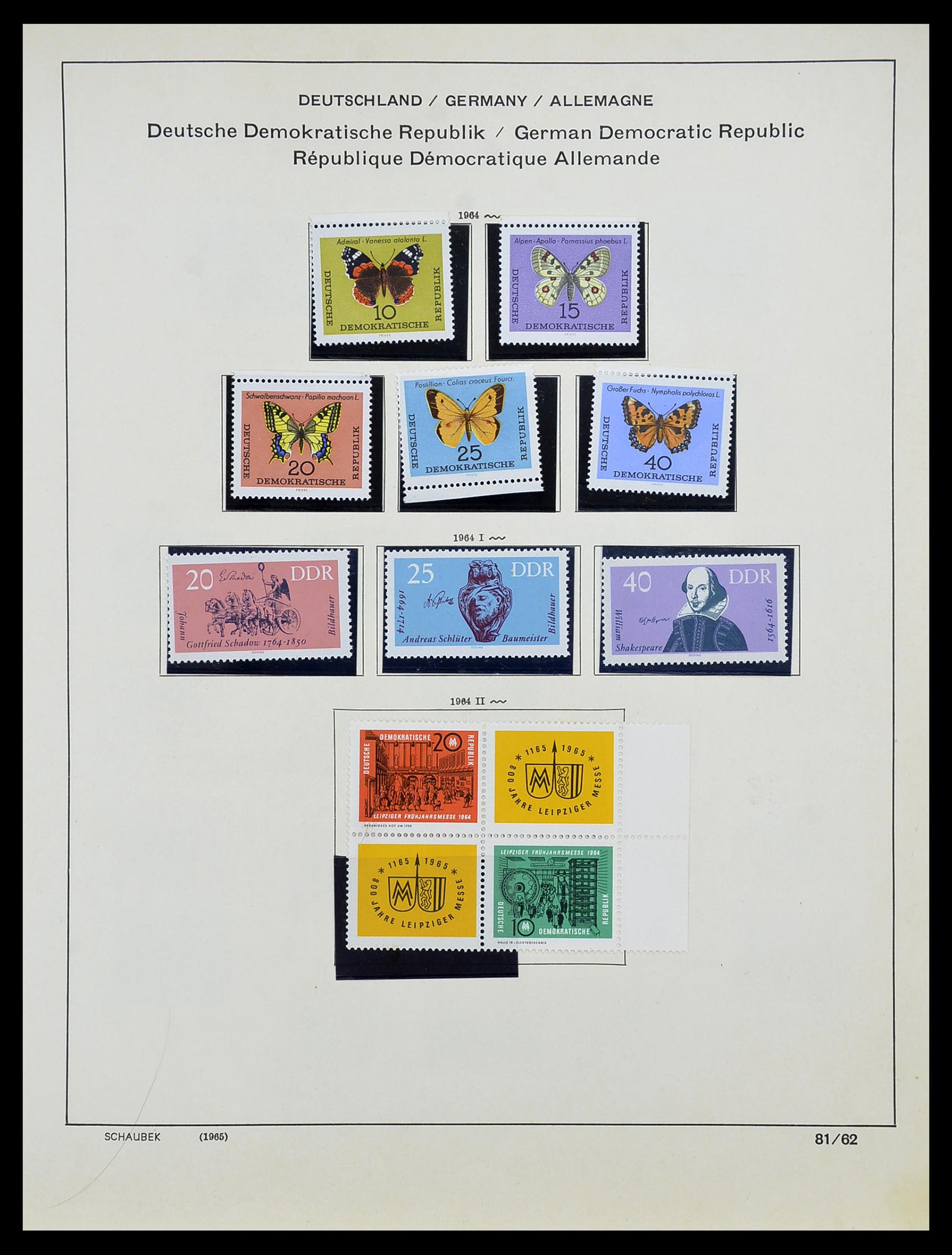 34608 066 - Postzegelverzameling 34608 Sovjet Zone en DDR 1945-1972.