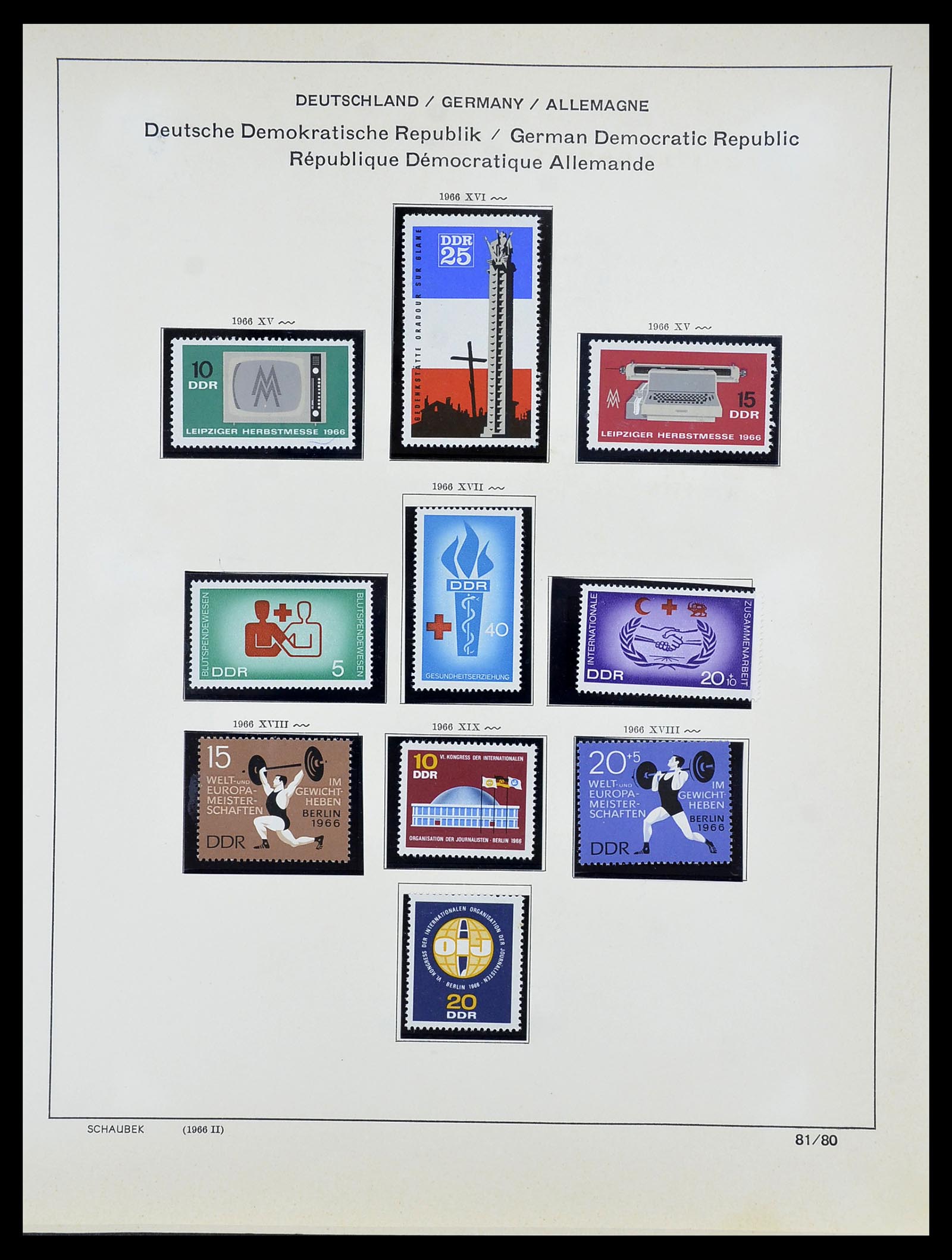 34608 086 - Postzegelverzameling 34608 Sovjet Zone en DDR 1945-1972.
