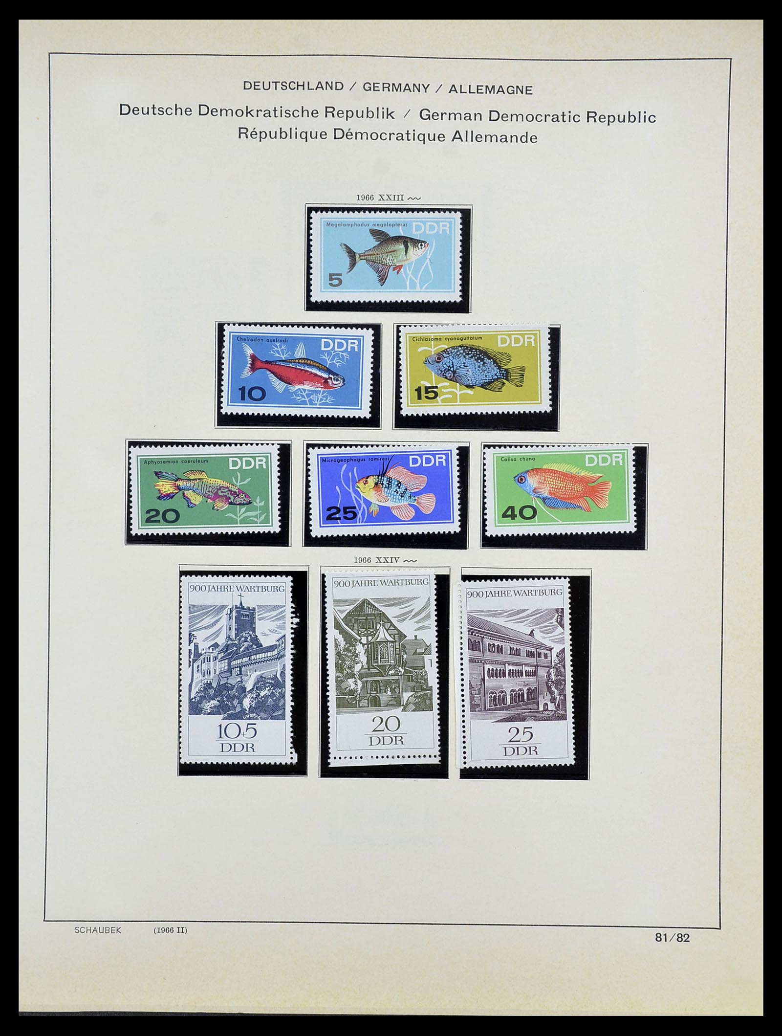 34608 088 - Postzegelverzameling 34608 Sovjet Zone en DDR 1945-1972.