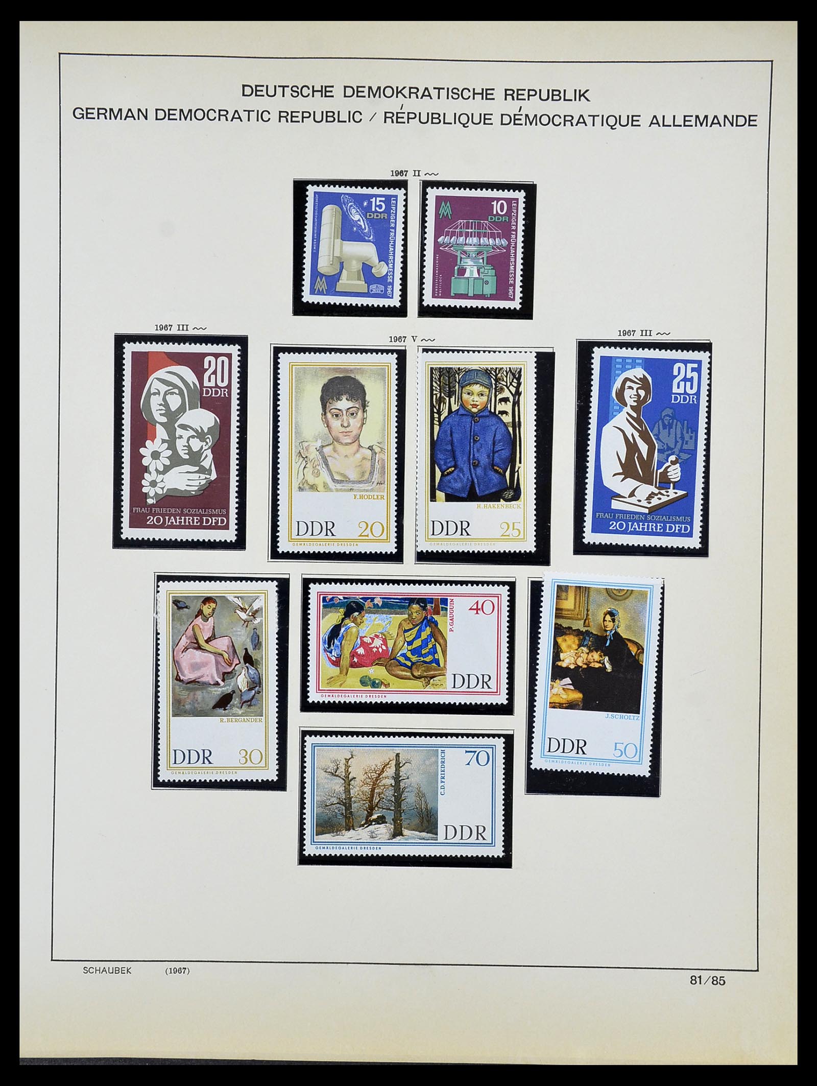 34608 091 - Postzegelverzameling 34608 Sovjet Zone en DDR 1945-1972.
