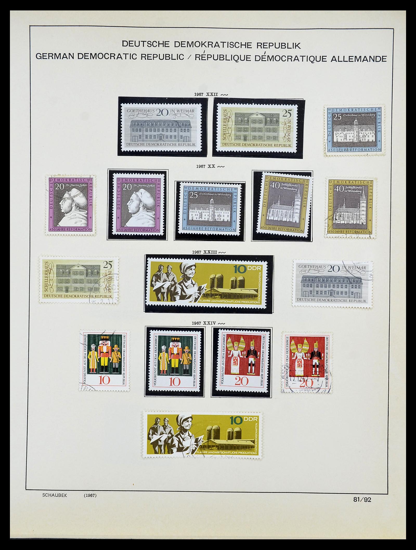 34608 098 - Postzegelverzameling 34608 Sovjet Zone en DDR 1945-1972.