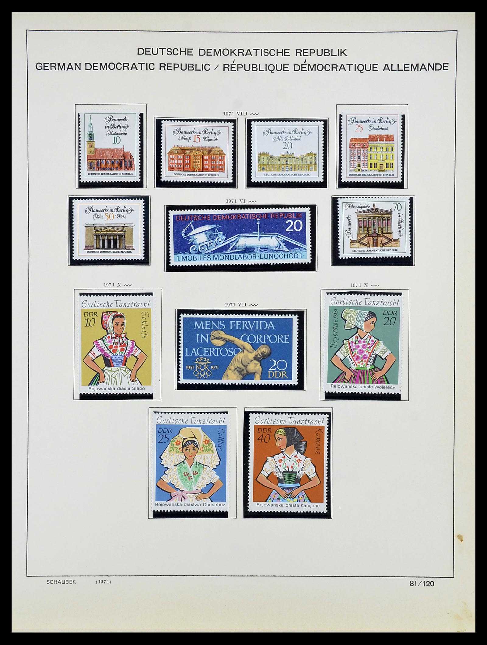 34608 126 - Postzegelverzameling 34608 Sovjet Zone en DDR 1945-1972.