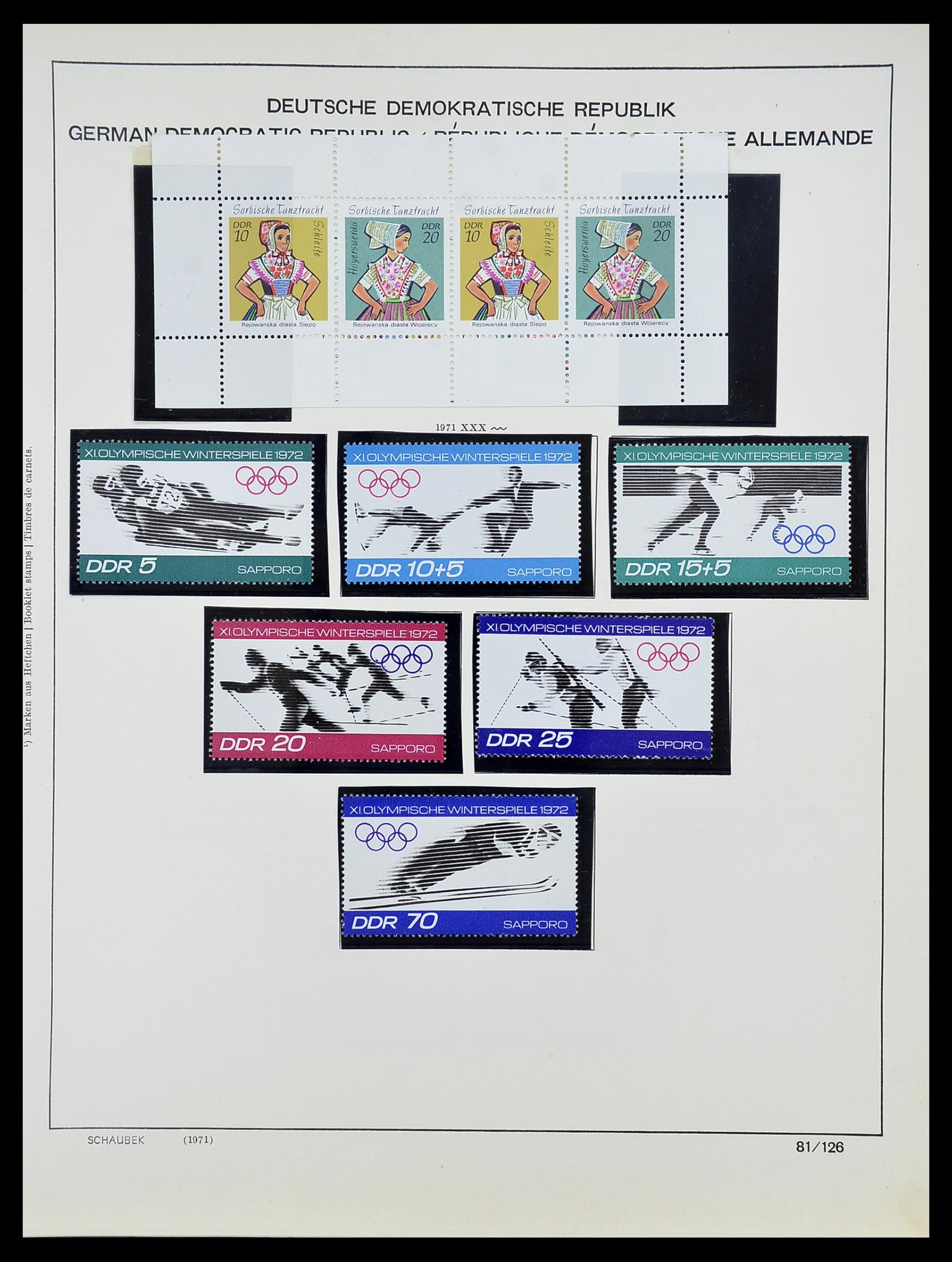 34608 132 - Postzegelverzameling 34608 Sovjet Zone en DDR 1945-1972.
