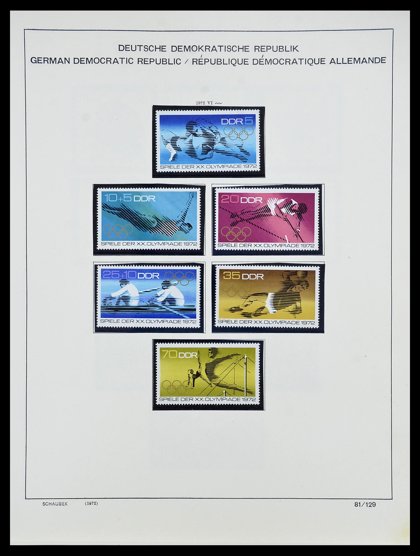 34608 135 - Postzegelverzameling 34608 Sovjet Zone en DDR 1945-1972.