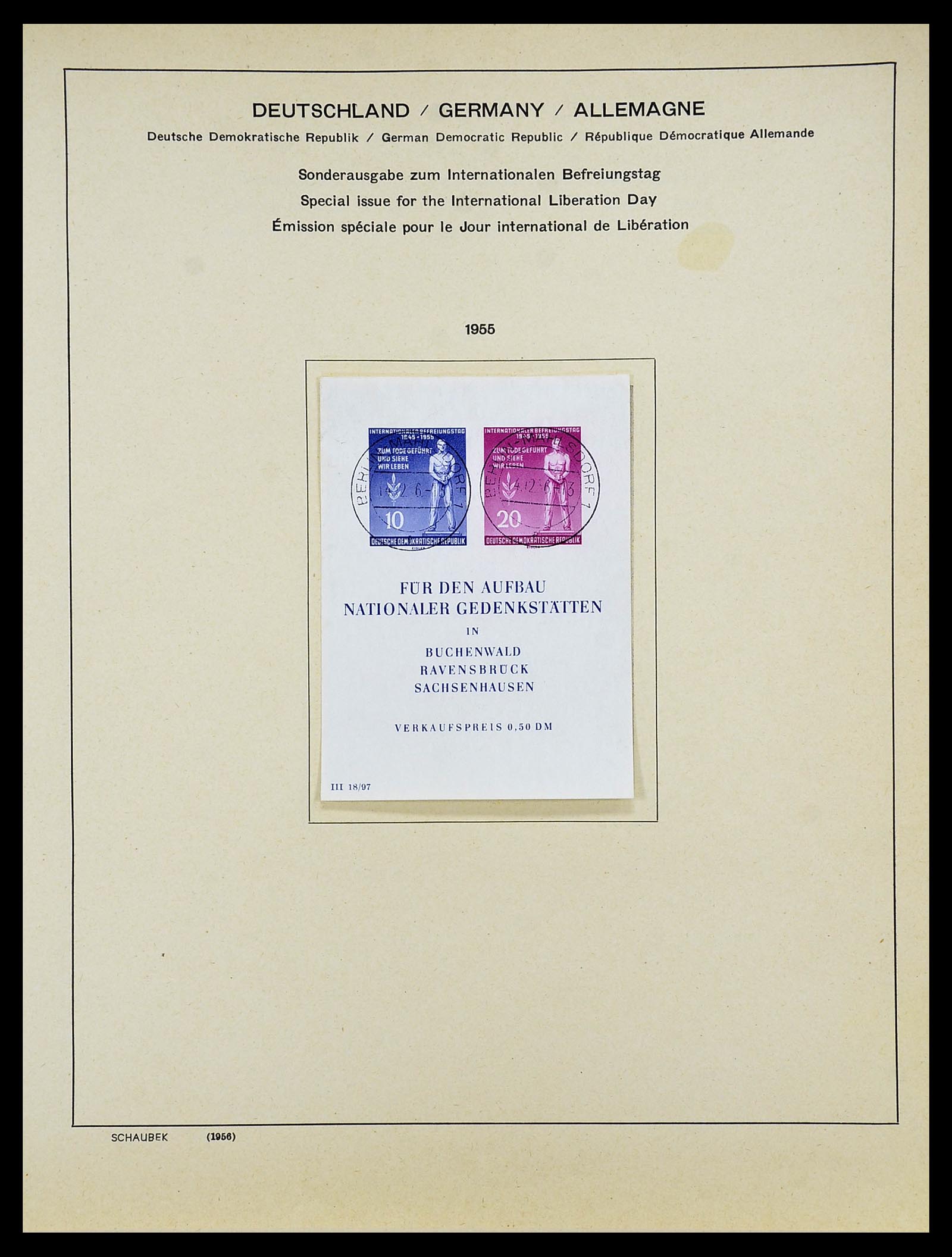 34608 142 - Postzegelverzameling 34608 Sovjet Zone en DDR 1945-1972.