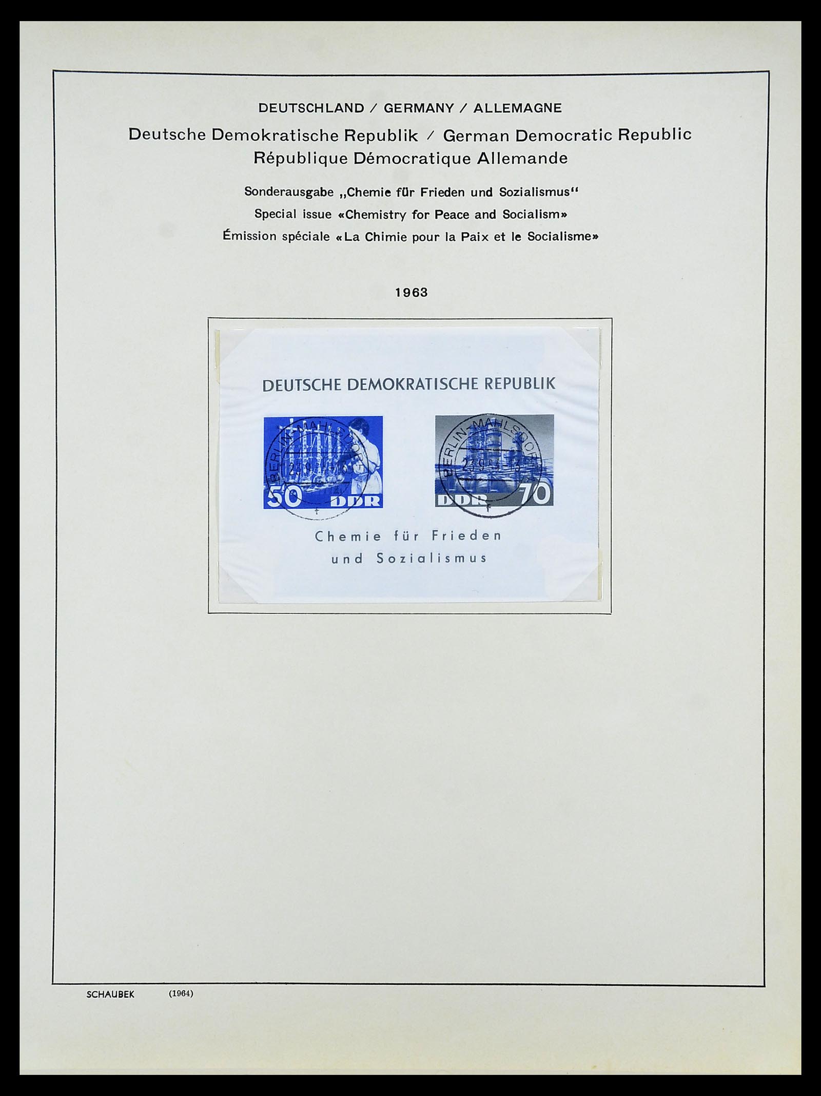 34608 147 - Postzegelverzameling 34608 Sovjet Zone en DDR 1945-1972.
