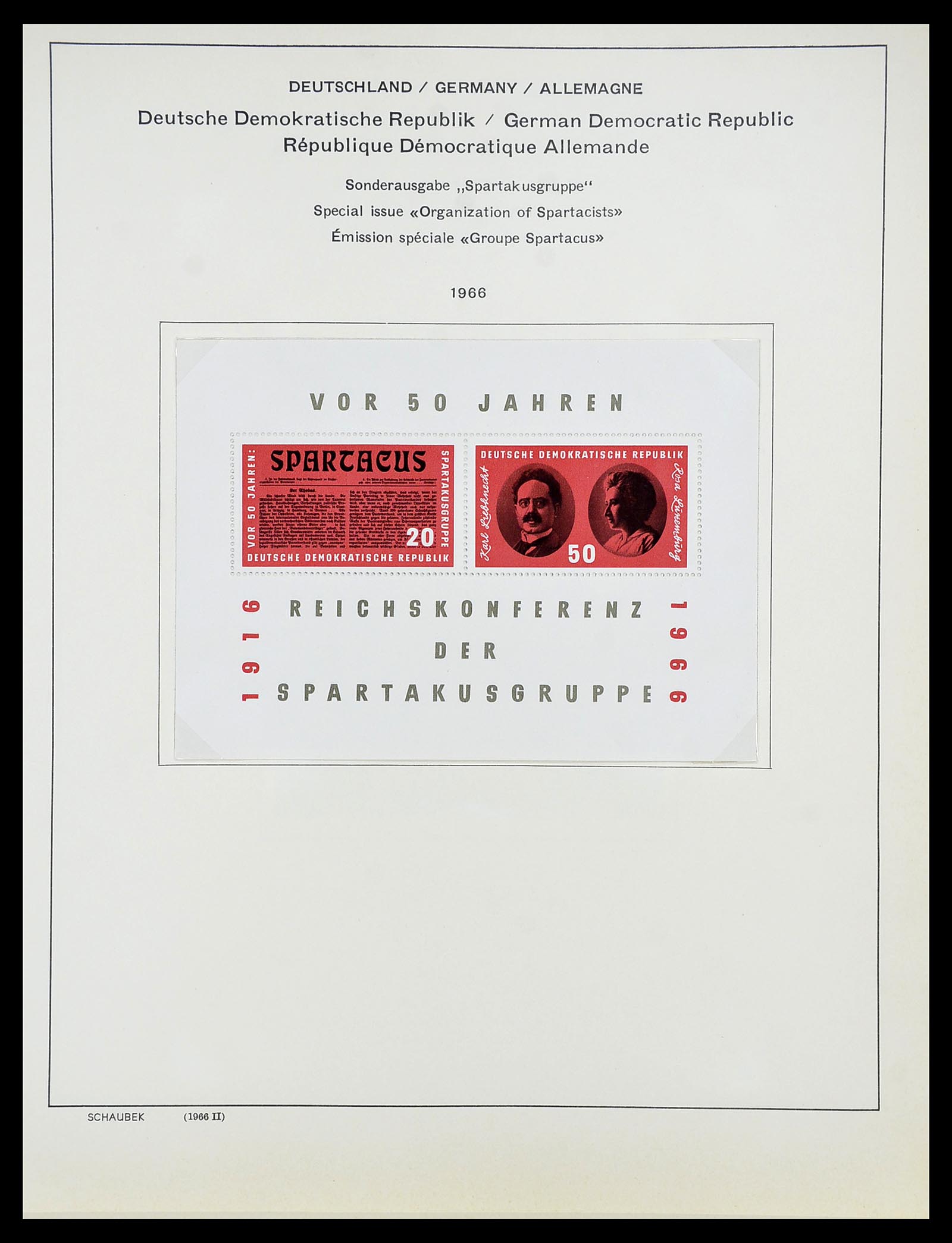 34608 152 - Stamp Collection 34608 Soviet Zone and GDR 1945-1972.