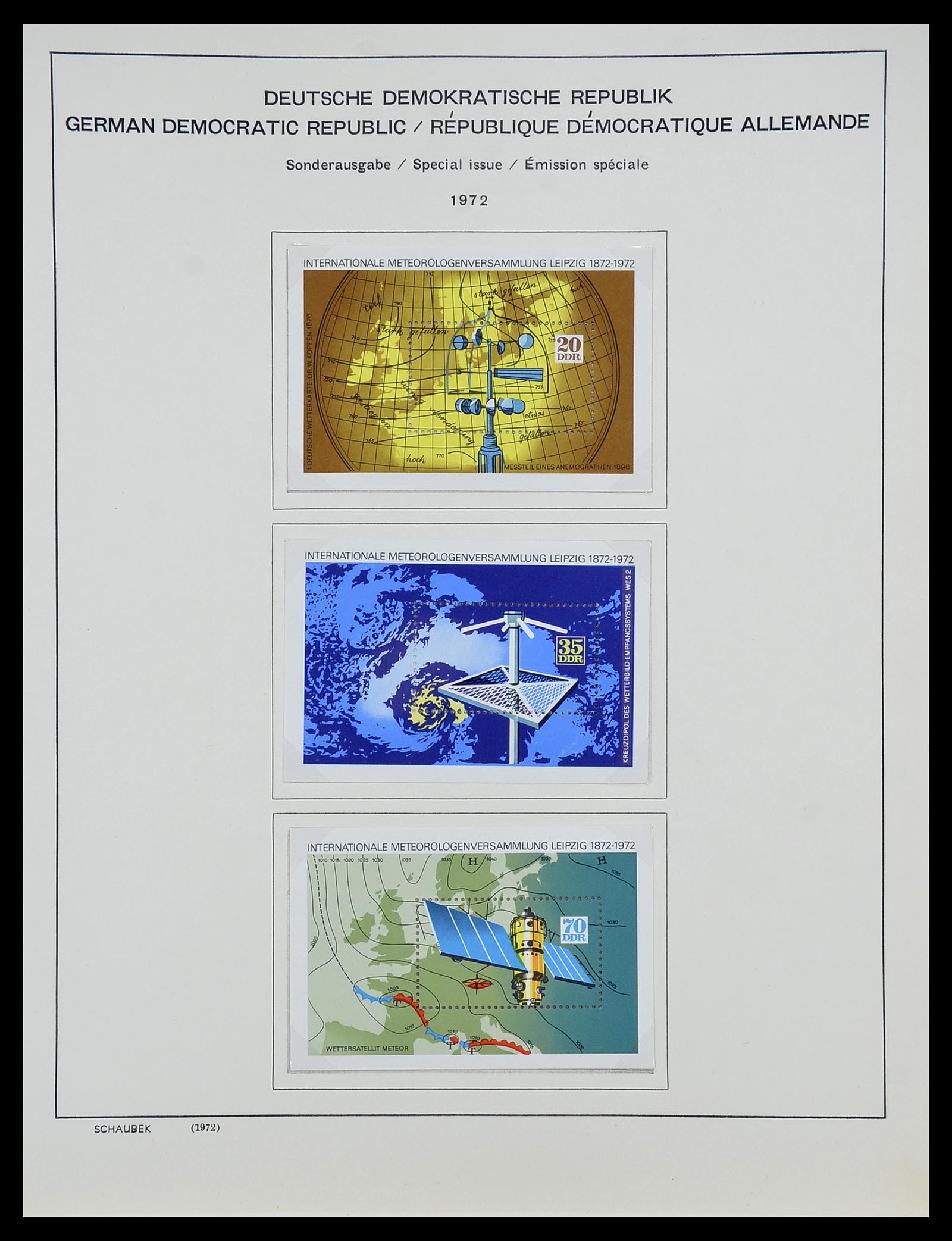 34608 166 - Postzegelverzameling 34608 Sovjet Zone en DDR 1945-1972.