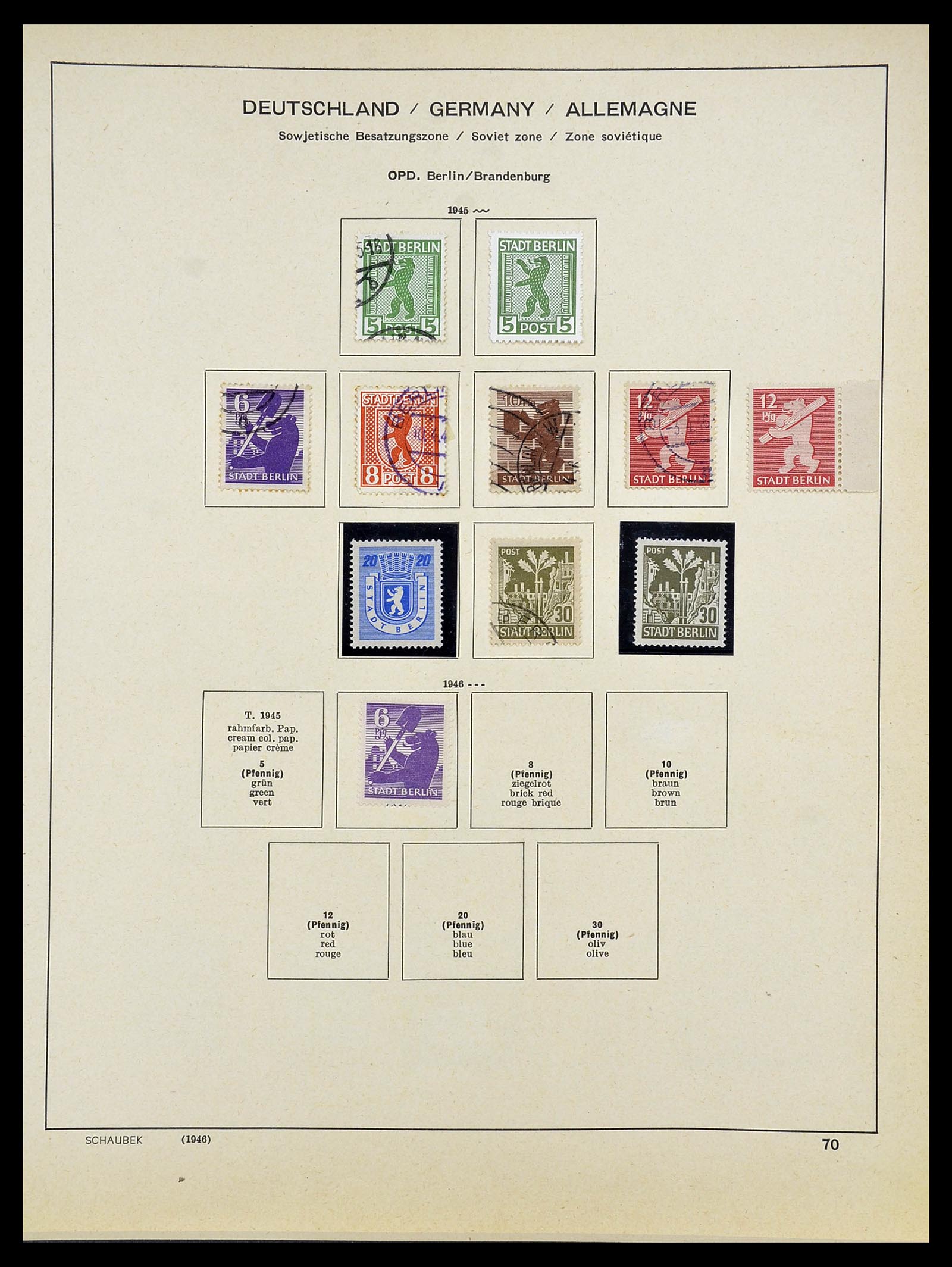 34608 175 - Postzegelverzameling 34608 Sovjet Zone en DDR 1945-1972.