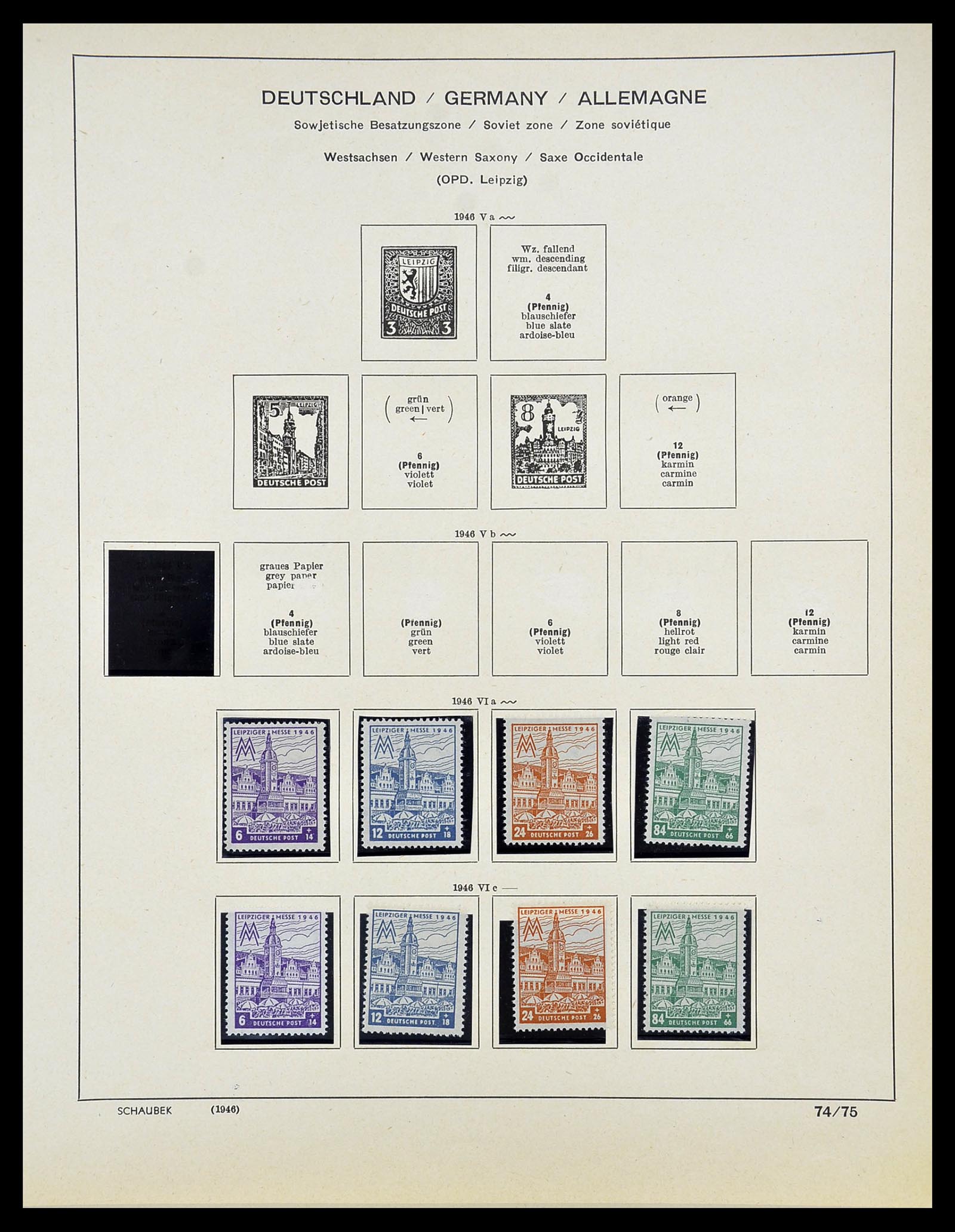 34608 180 - Postzegelverzameling 34608 Sovjet Zone en DDR 1945-1972.