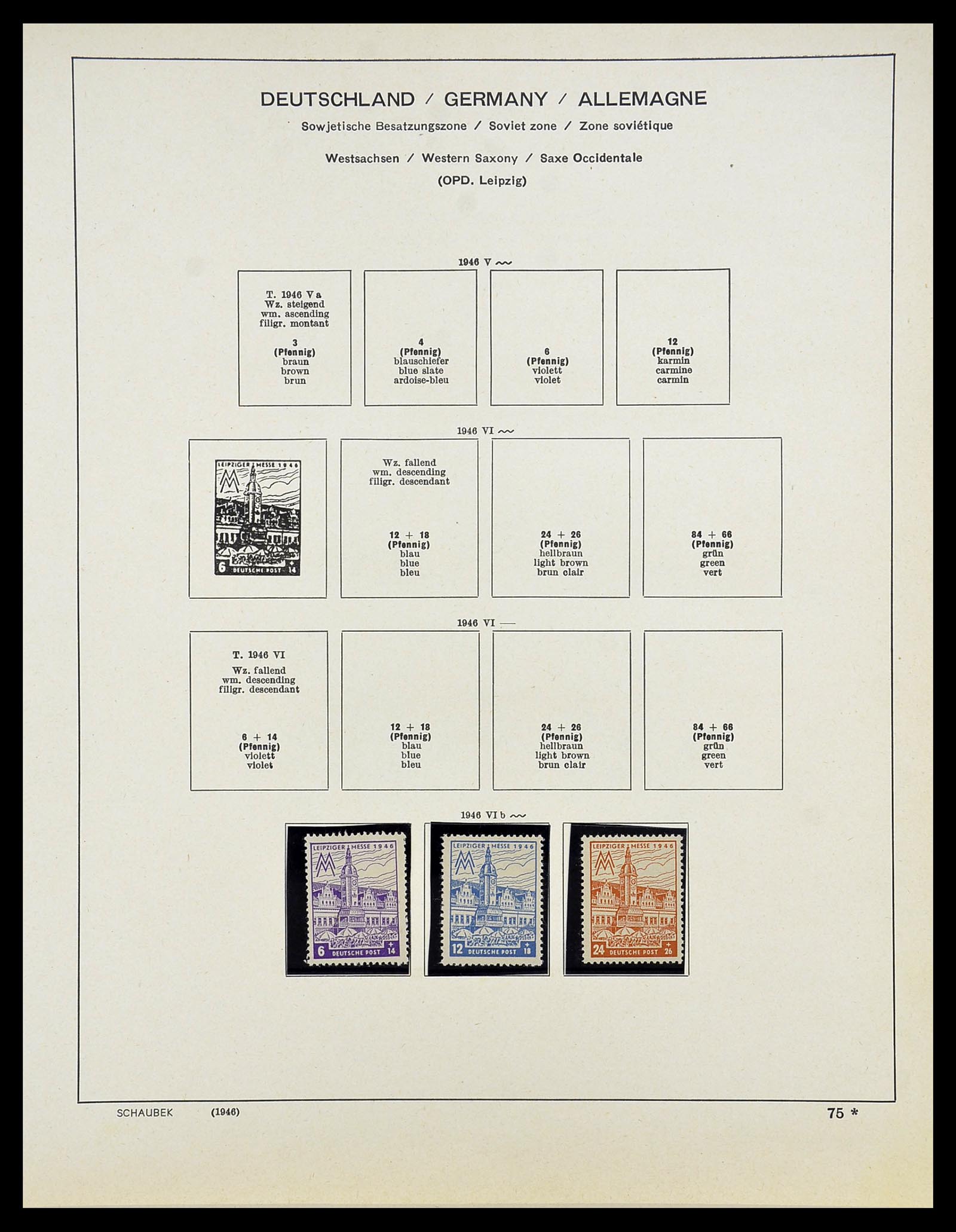 34608 181 - Postzegelverzameling 34608 Sovjet Zone en DDR 1945-1972.