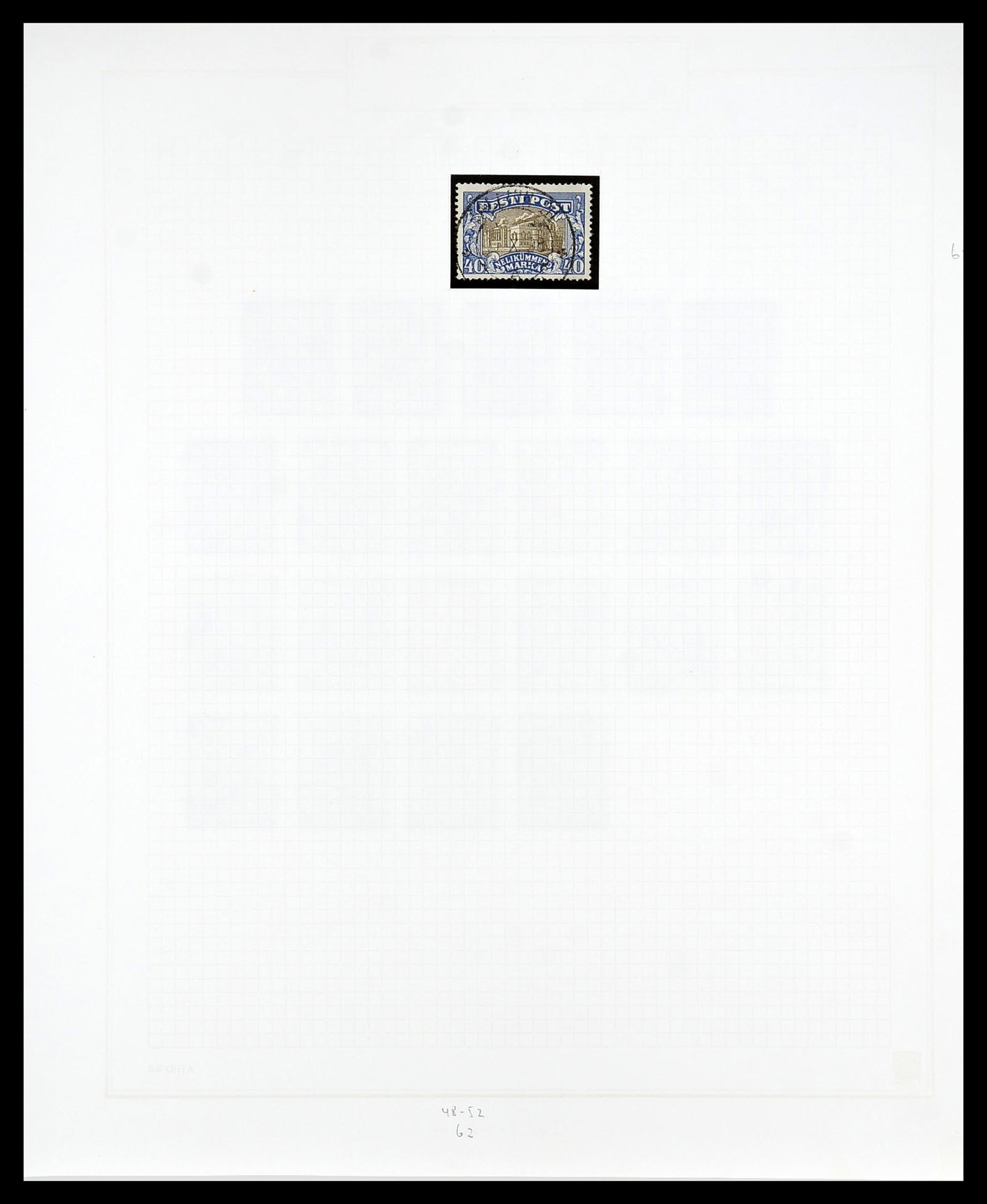 34609 008 - Postzegelverzameling 34609 Baltische Staten 1918-1990.