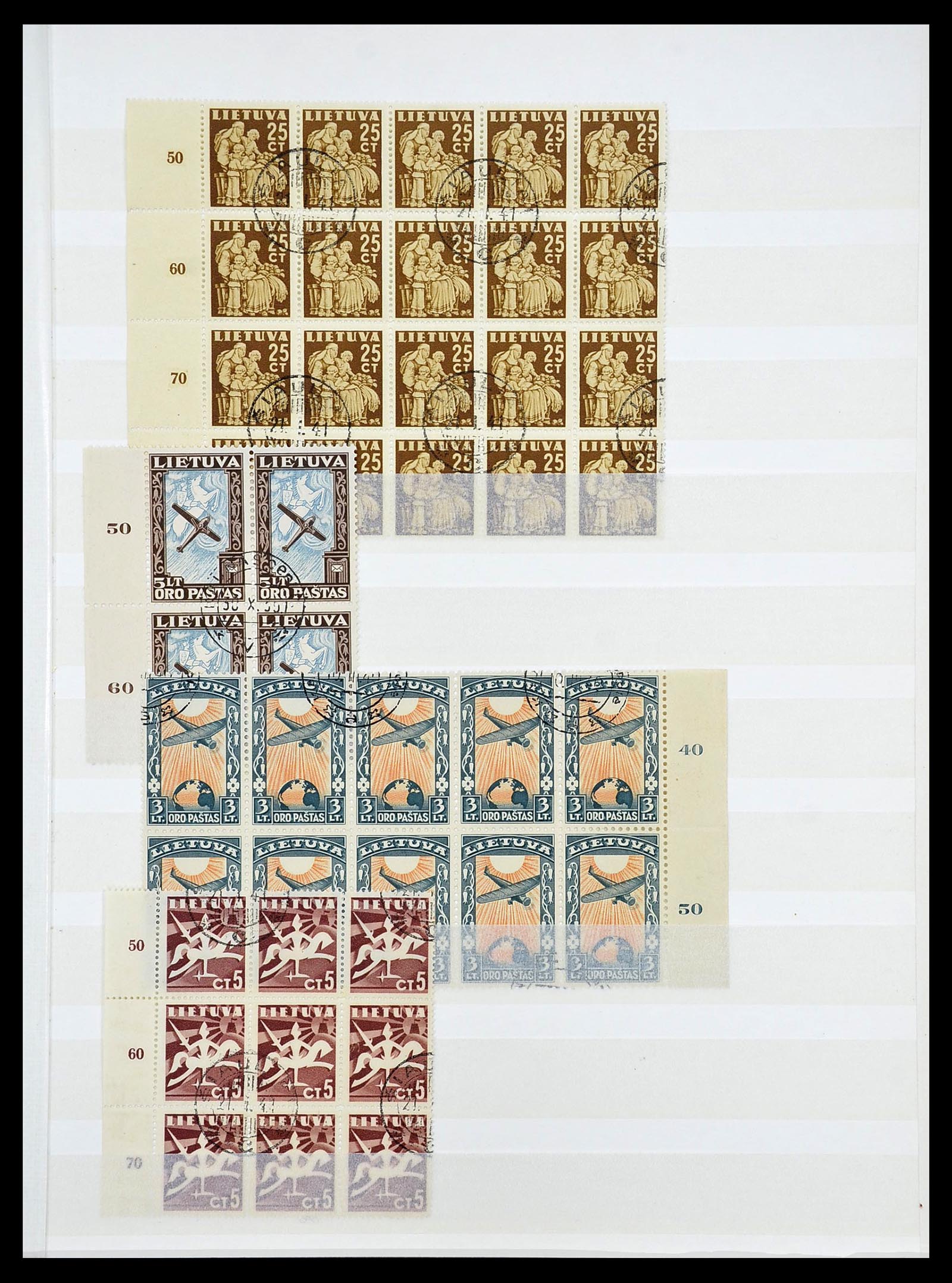 34609 108 - Stamp Collection 34609 Baltic States 1918-1990.