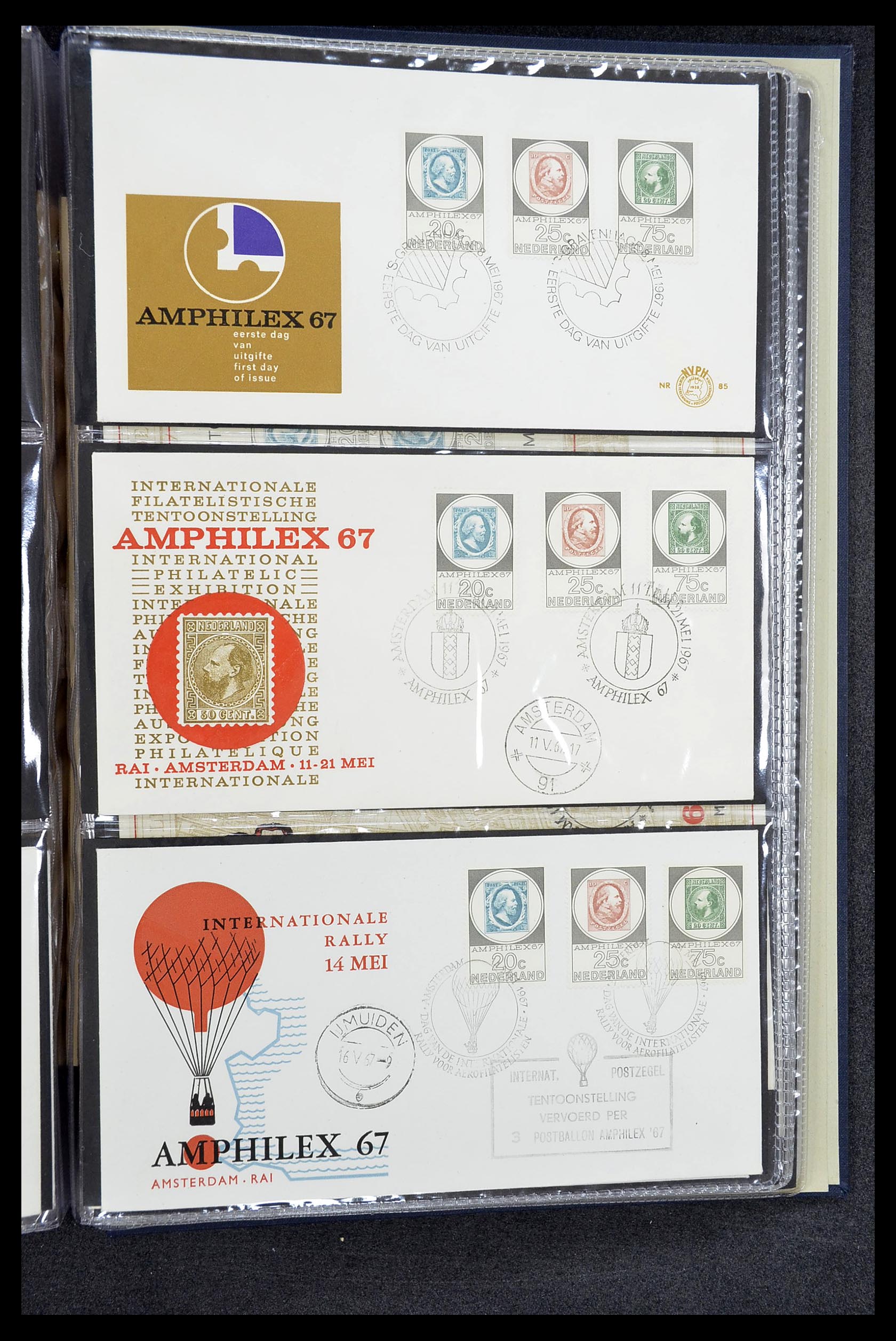 34610 031 - Stamp Collection 34610 Netherlands FDC's 1950-1977.