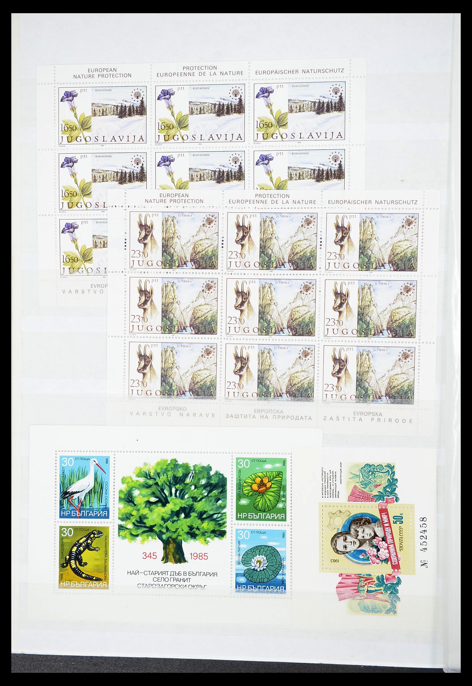 34611 022 - Postzegelverzameling 34611 Motief dieren 1960-2000.