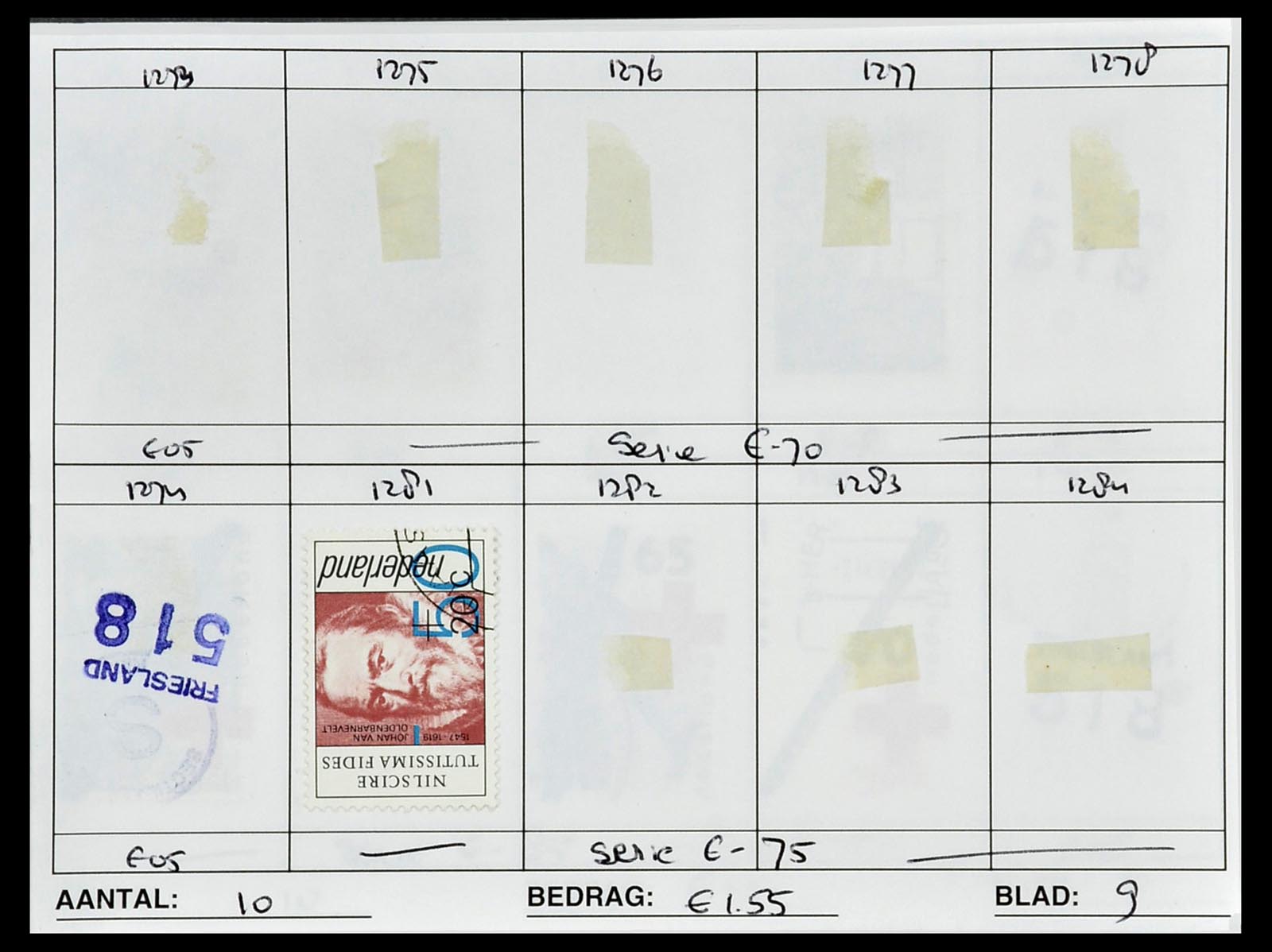 34612 0978 - Stamp Collection 34612 Wereld rondzendboekjes.