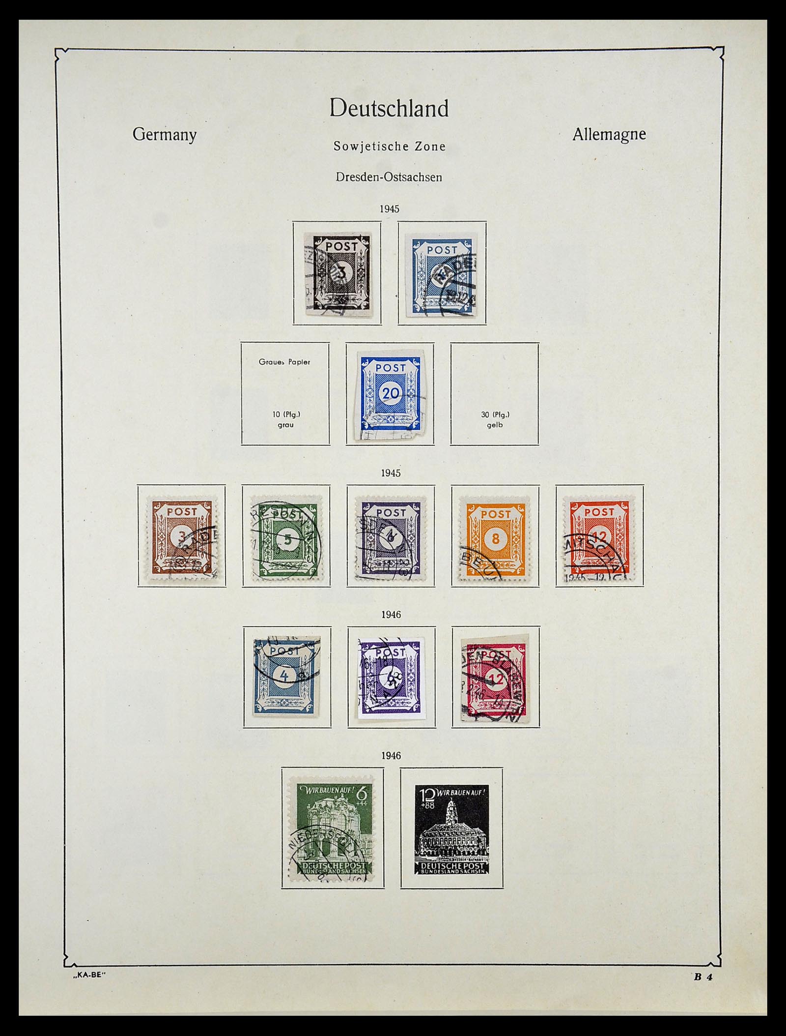 34614 0008 - Stamp Collection 34614 Germany 1945-1980.
