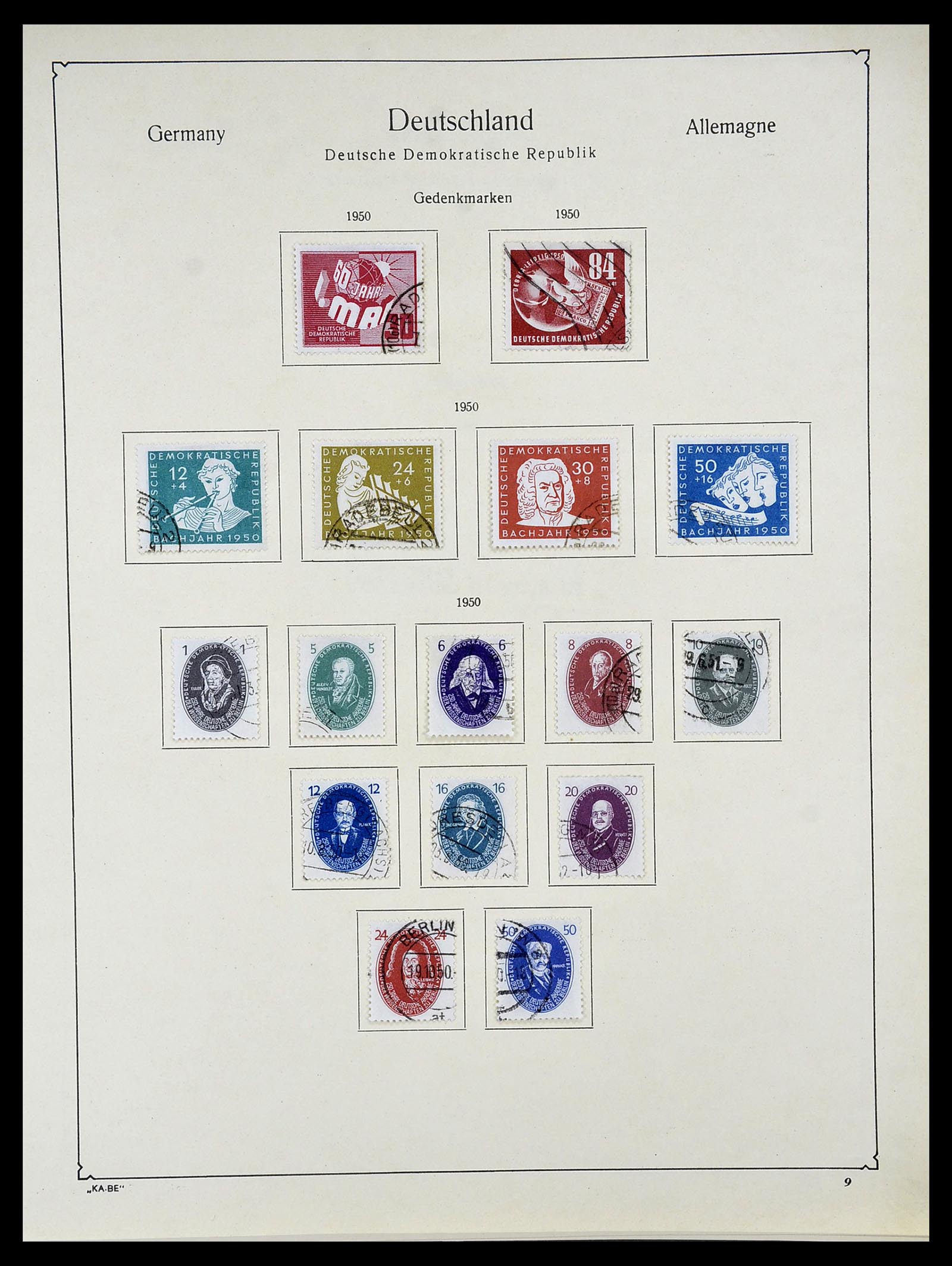 34614 0017 - Postzegelverzameling 34614 Duitsland 1945-1980.