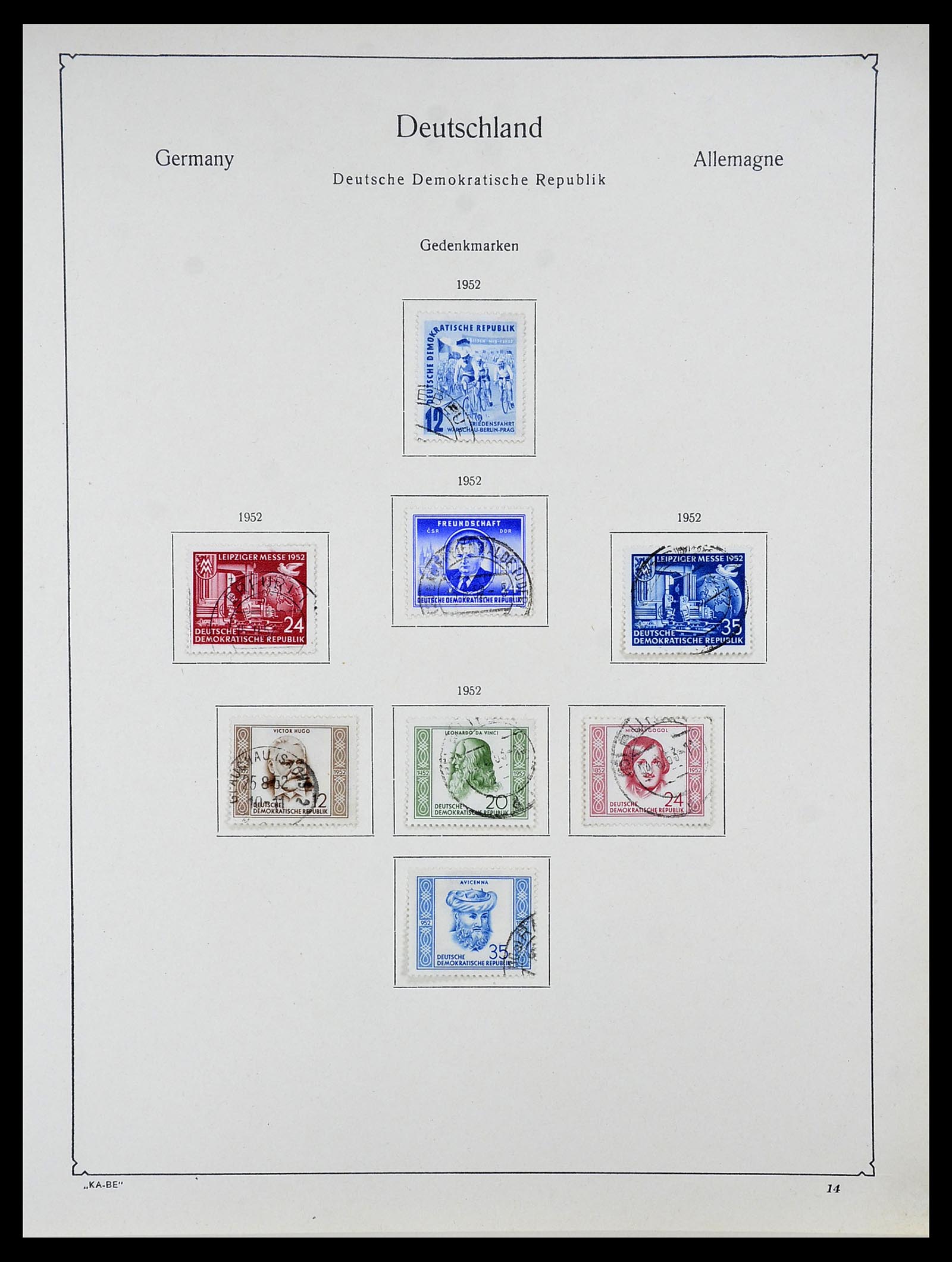 34614 0023 - Postzegelverzameling 34614 Duitsland 1945-1980.