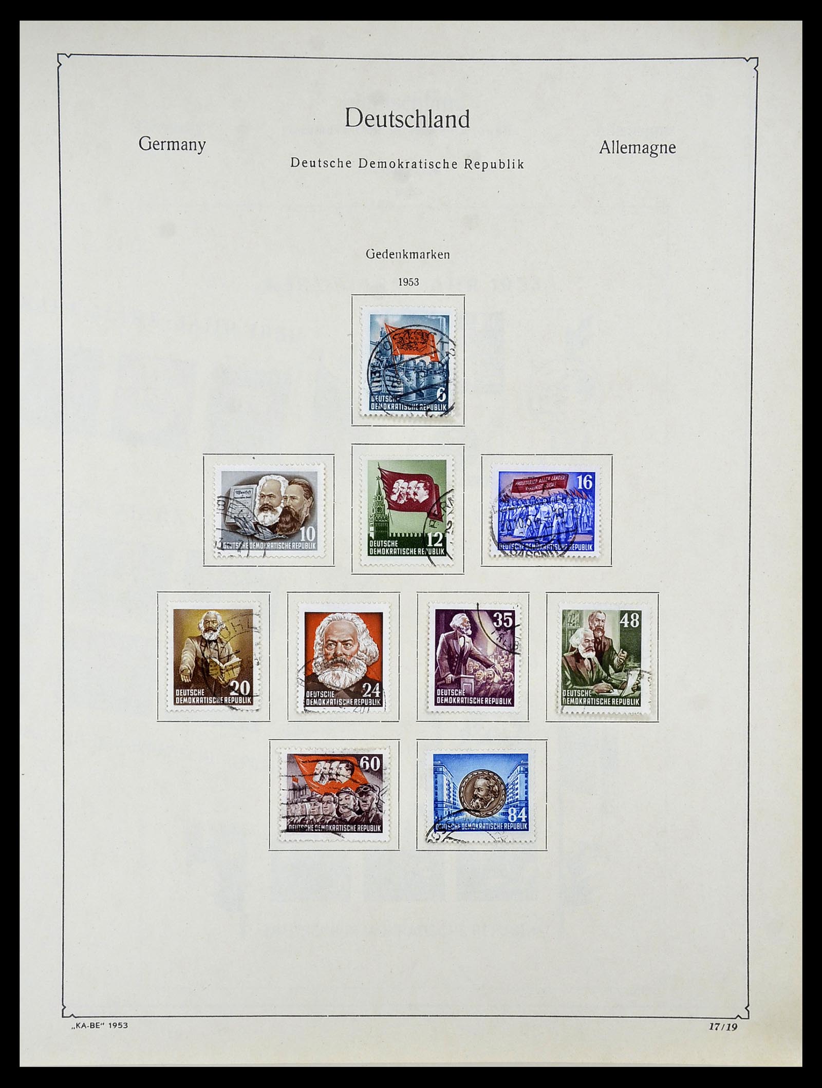 34614 0026 - Postzegelverzameling 34614 Duitsland 1945-1980.